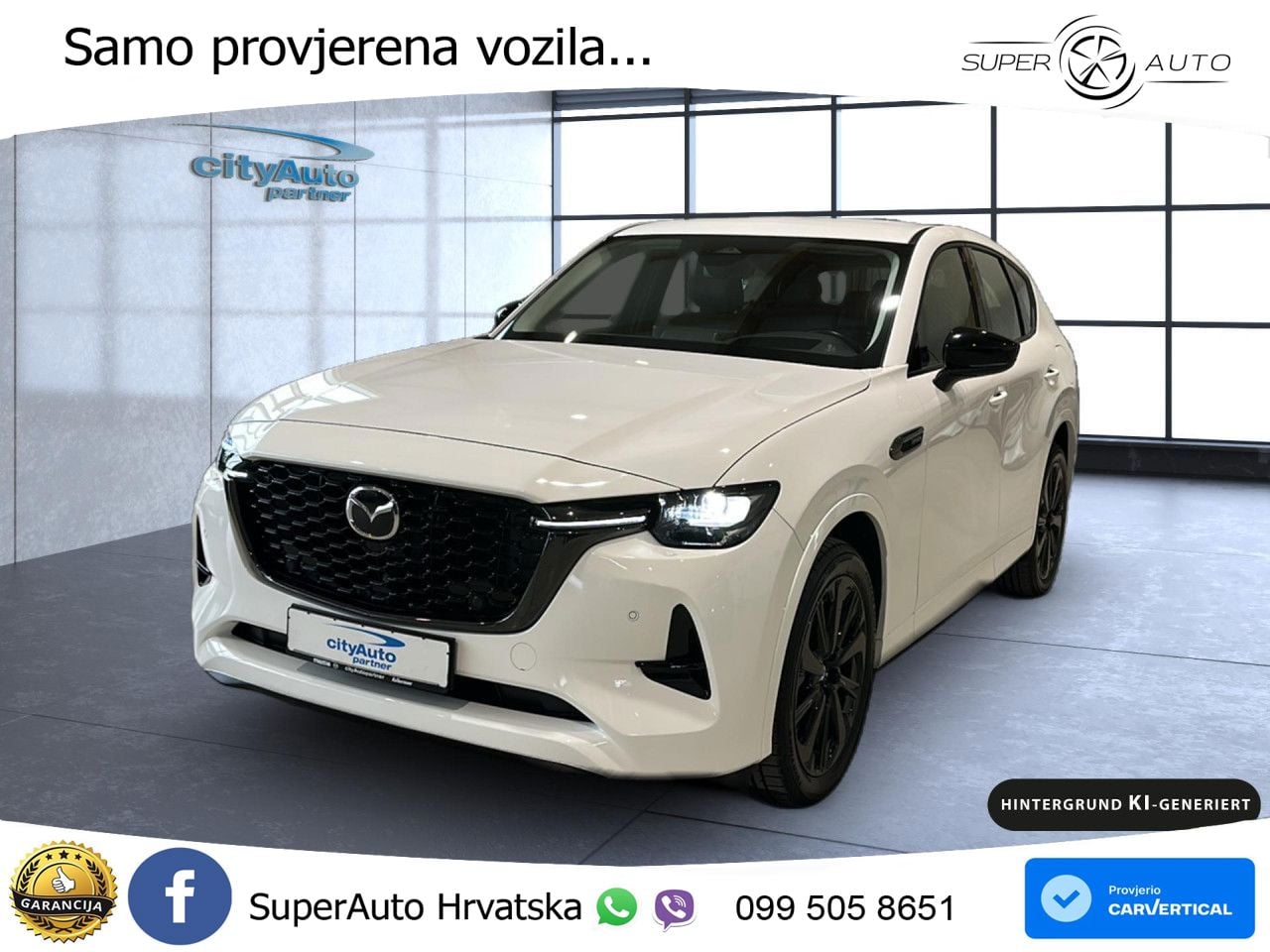 Mazda CX-60 2.5 e-Skyactiv (328 KS) AWD Automatic LED+GR SJED+ACC