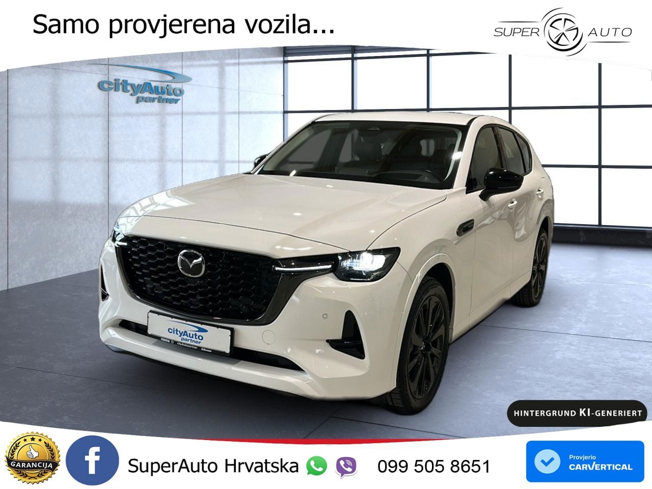 Mazda CX-60 2.5 e-Skyactiv (328 KS) AWD Automatic LED+GR SJED+ACC