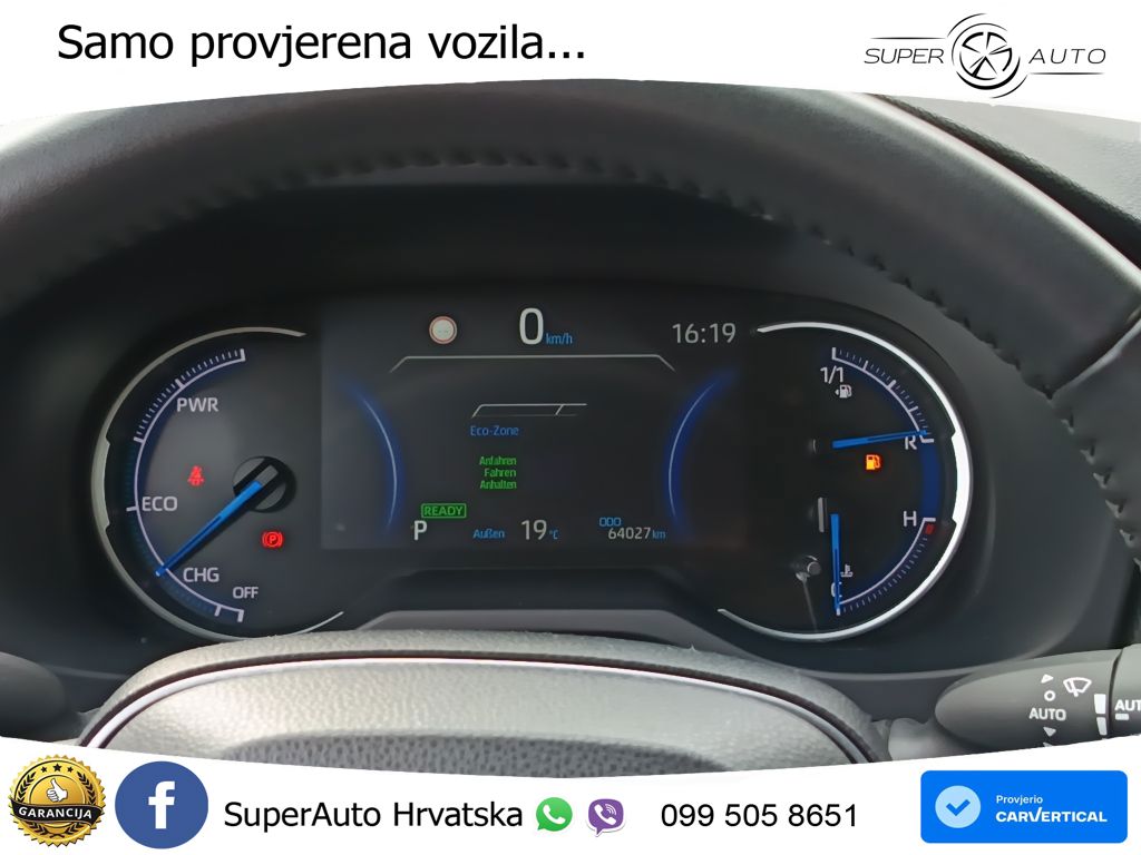 Toyota RAV4 2.5 (222 KS) Hybrid AWD-i eCVT LED+GR SJED+ACC