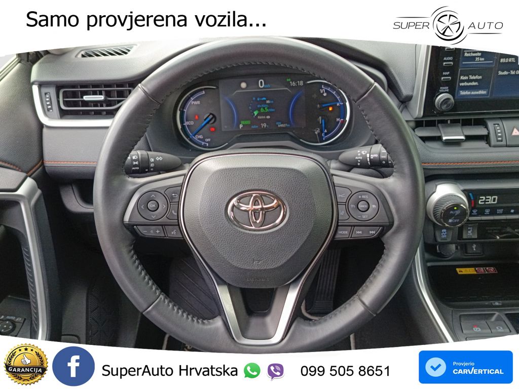 Toyota RAV4 2.5 (222 KS) Hybrid AWD-i eCVT LED+GR SJED+ACC