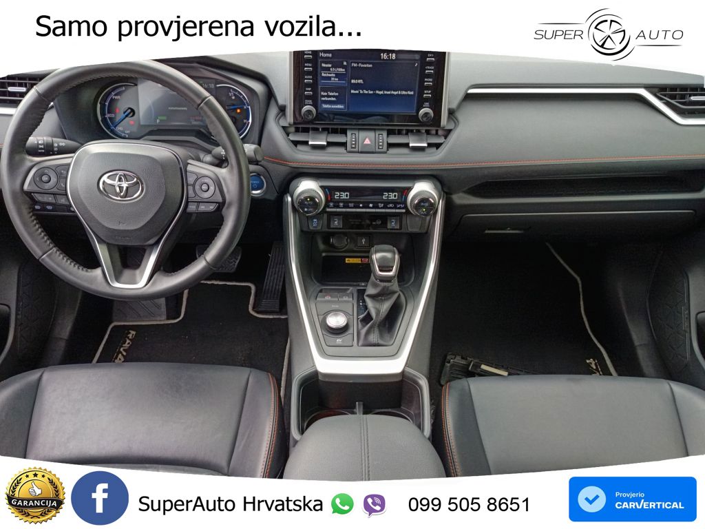 Toyota RAV4 2.5 (222 KS) Hybrid AWD-i eCVT LED+GR SJED+ACC