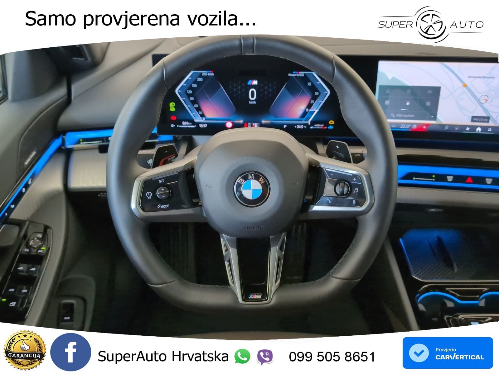 BMW 520d Touring (197 KS) xDrive Steptronic M Sport LED+GR SJED+ACC