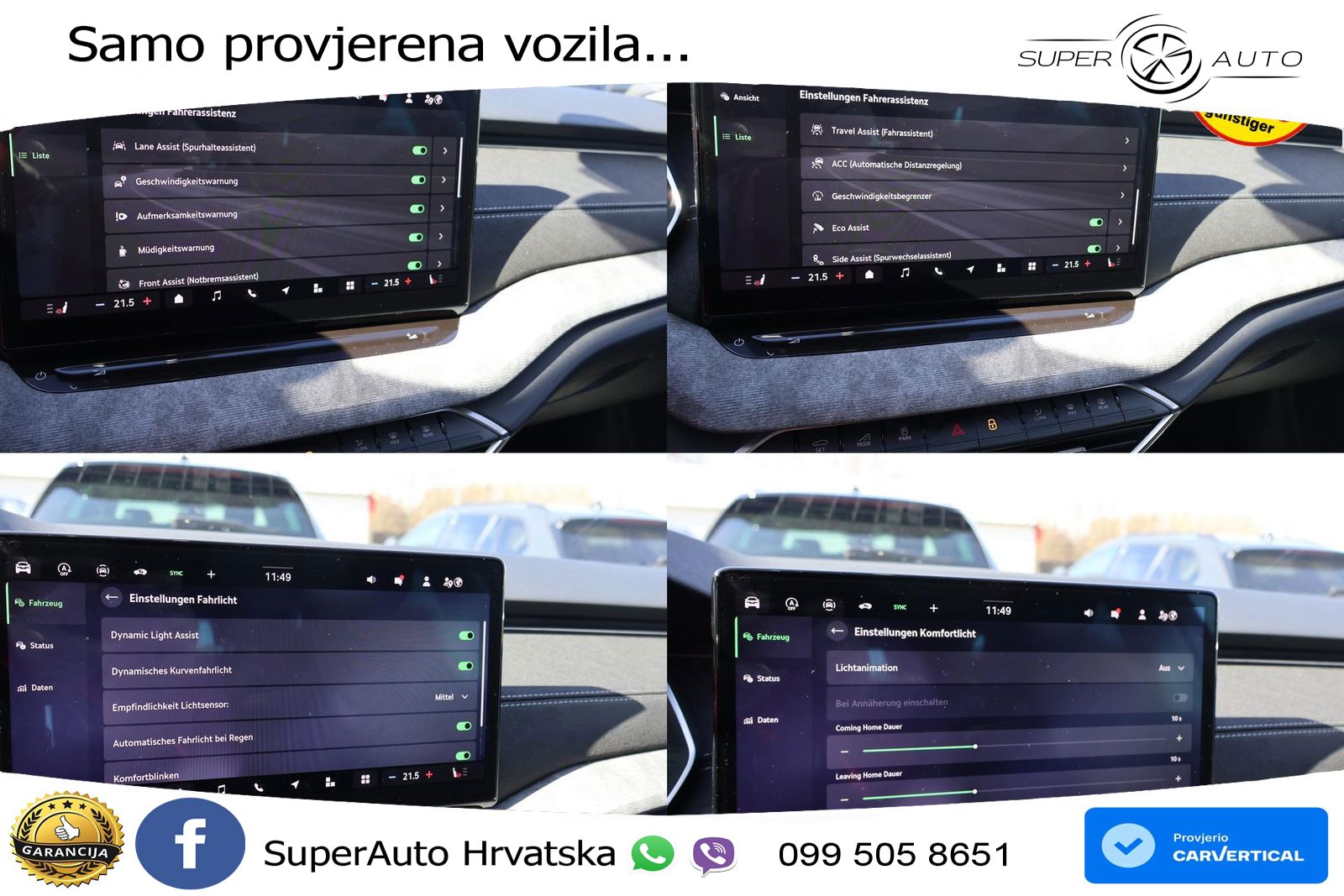 Škoda Octavia Combi 1.5 TSI (150 KS) DSG LED+GR SJED+ACC
