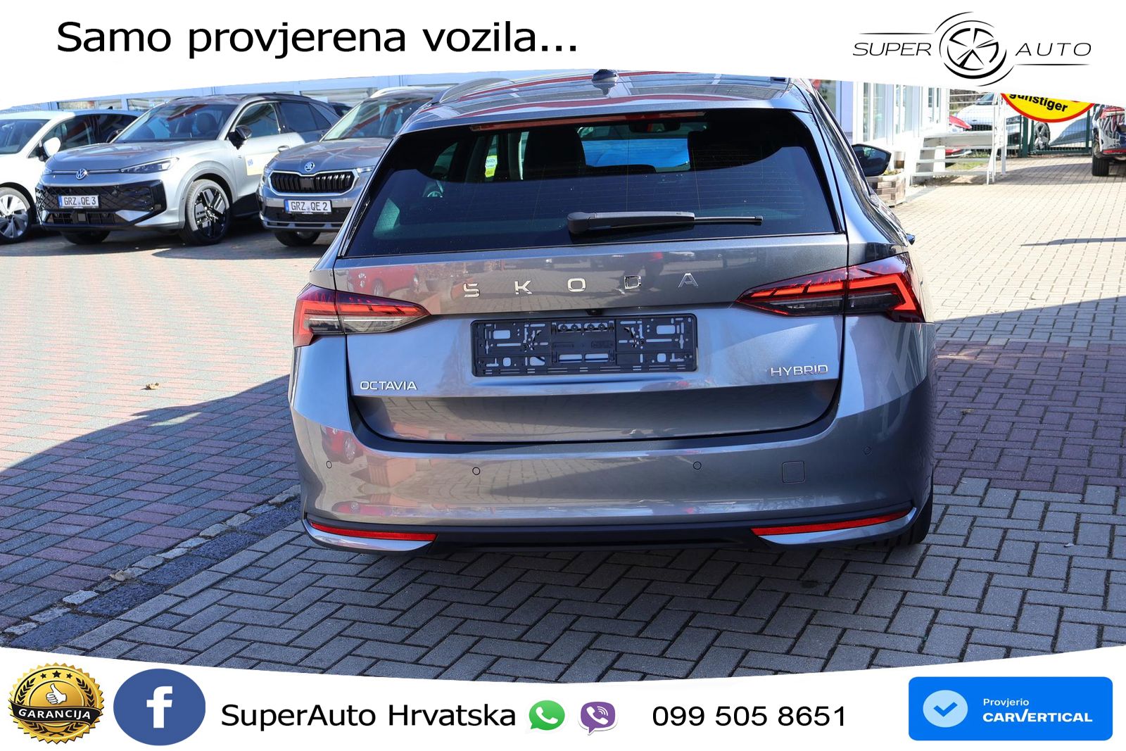 Škoda Octavia Combi 1.5 TSI (150 KS) DSG LED+GR SJED+ACC