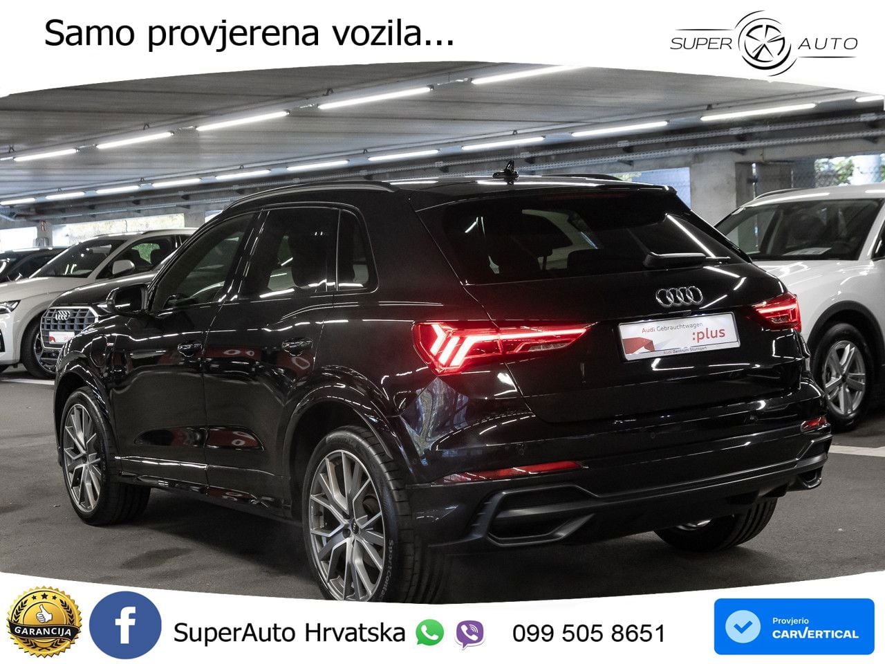 Audi Q3 45 TFSIe (245 KS) S tronic S line LED+GR SJED+ACC