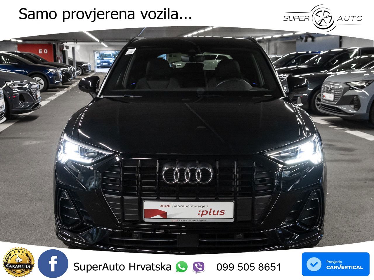 Audi Q3 45 TFSIe (245 KS) S tronic S line LED+GR SJED+ACC