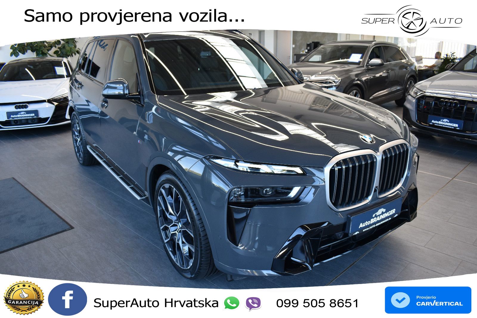 BMW X7 40d (352 KS) xDrive Steptronic M Sport LED+GR SJED+ACC