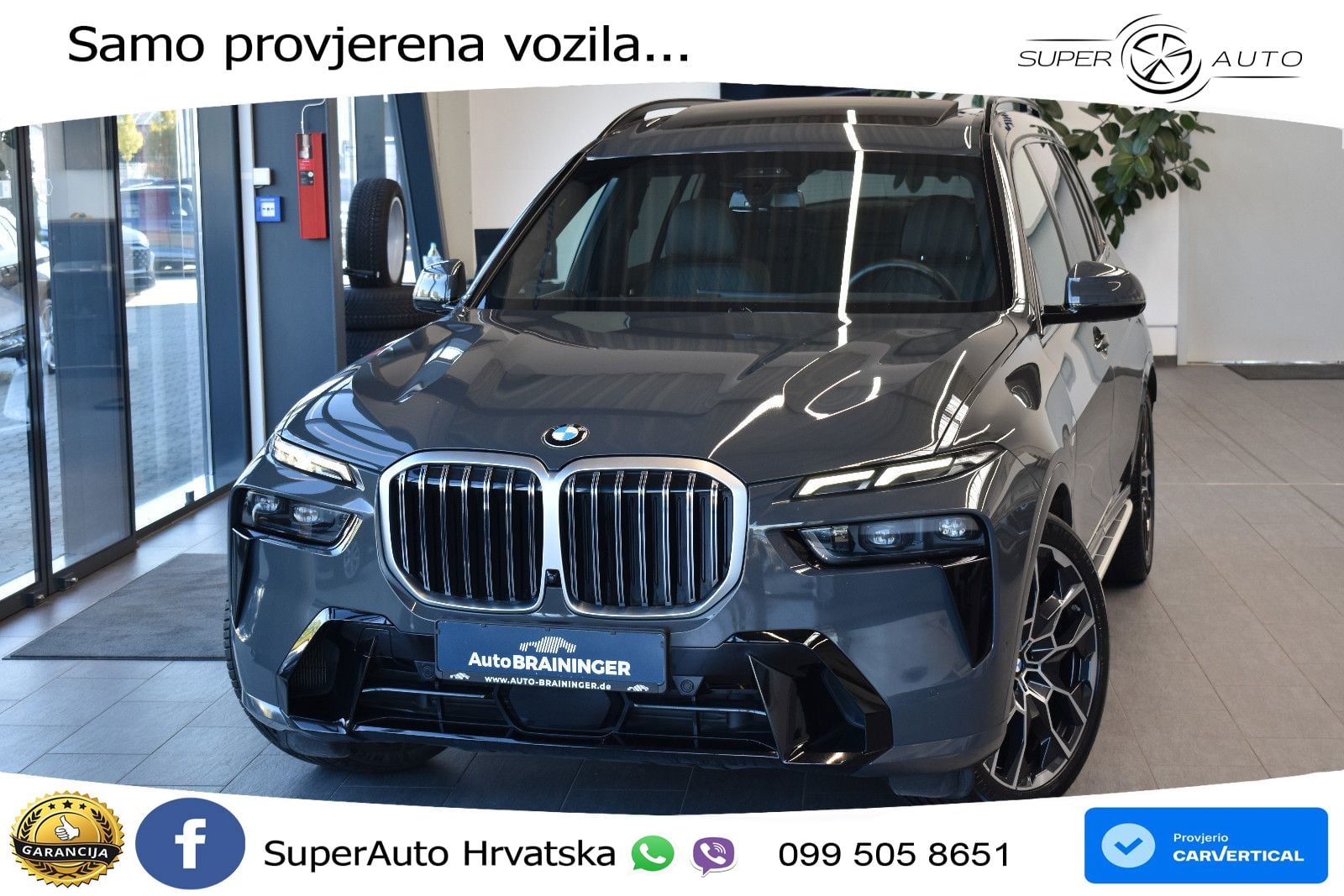 BMW X7 40d (352 KS) xDrive Steptronic M Sport LED+GR SJED+ACC