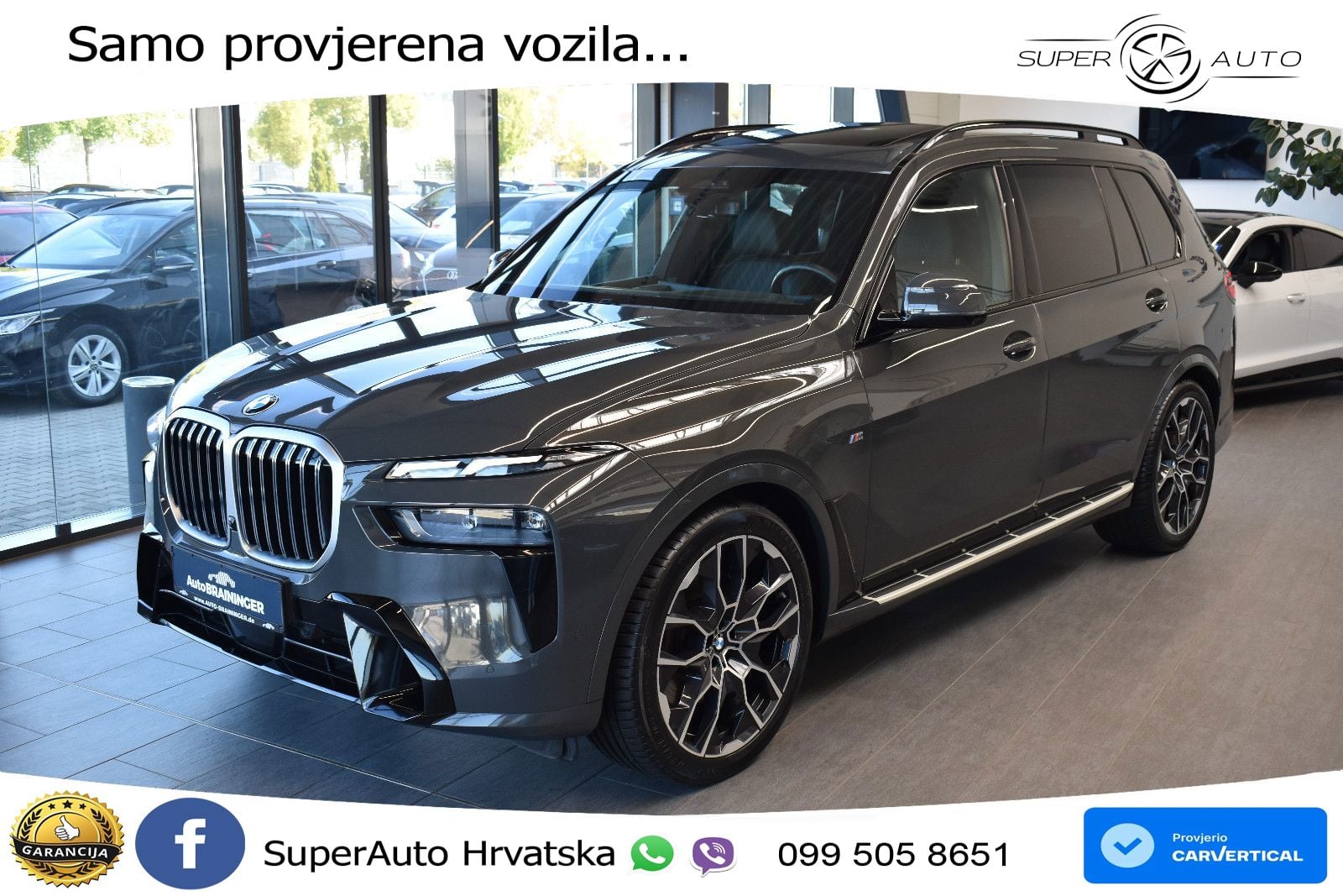 BMW X7 40d (352 KS) xDrive Steptronic M Sport LED+GR SJED+ACC