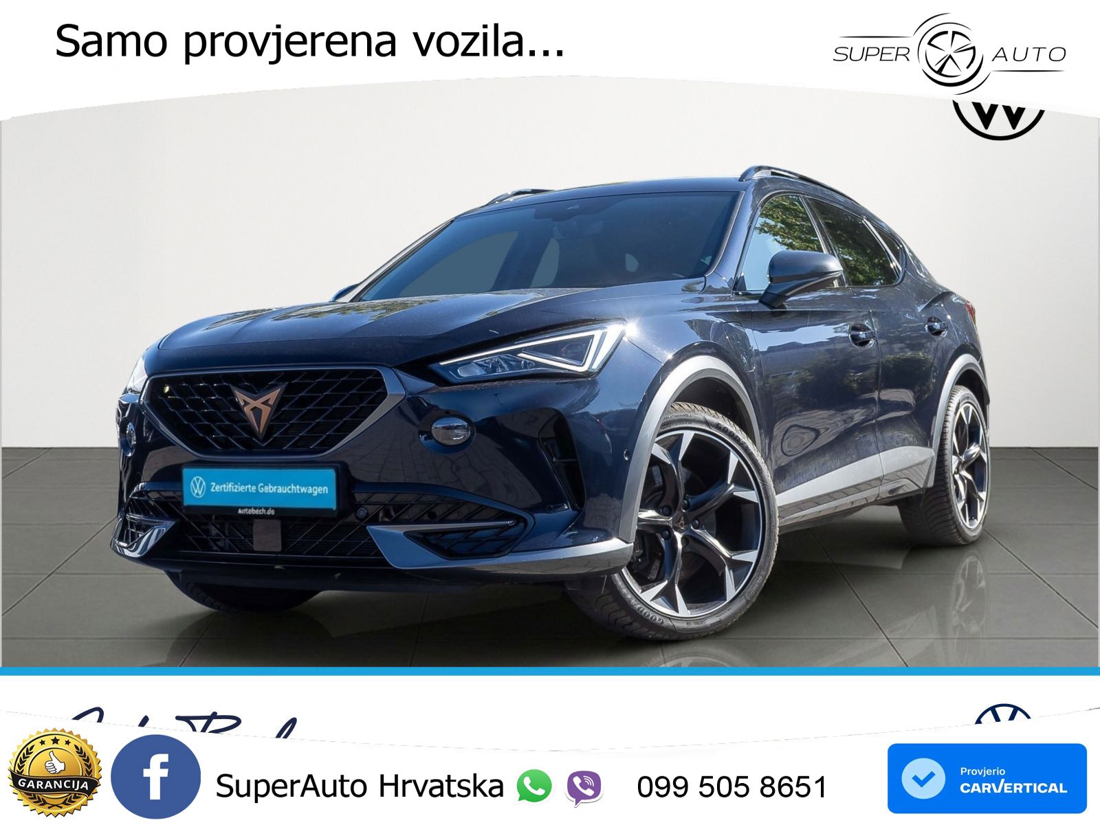 Cupra Formentor 1.4 TSI (245 KS) e-Hybrid DSG VZ LED+GR SJED+ACC