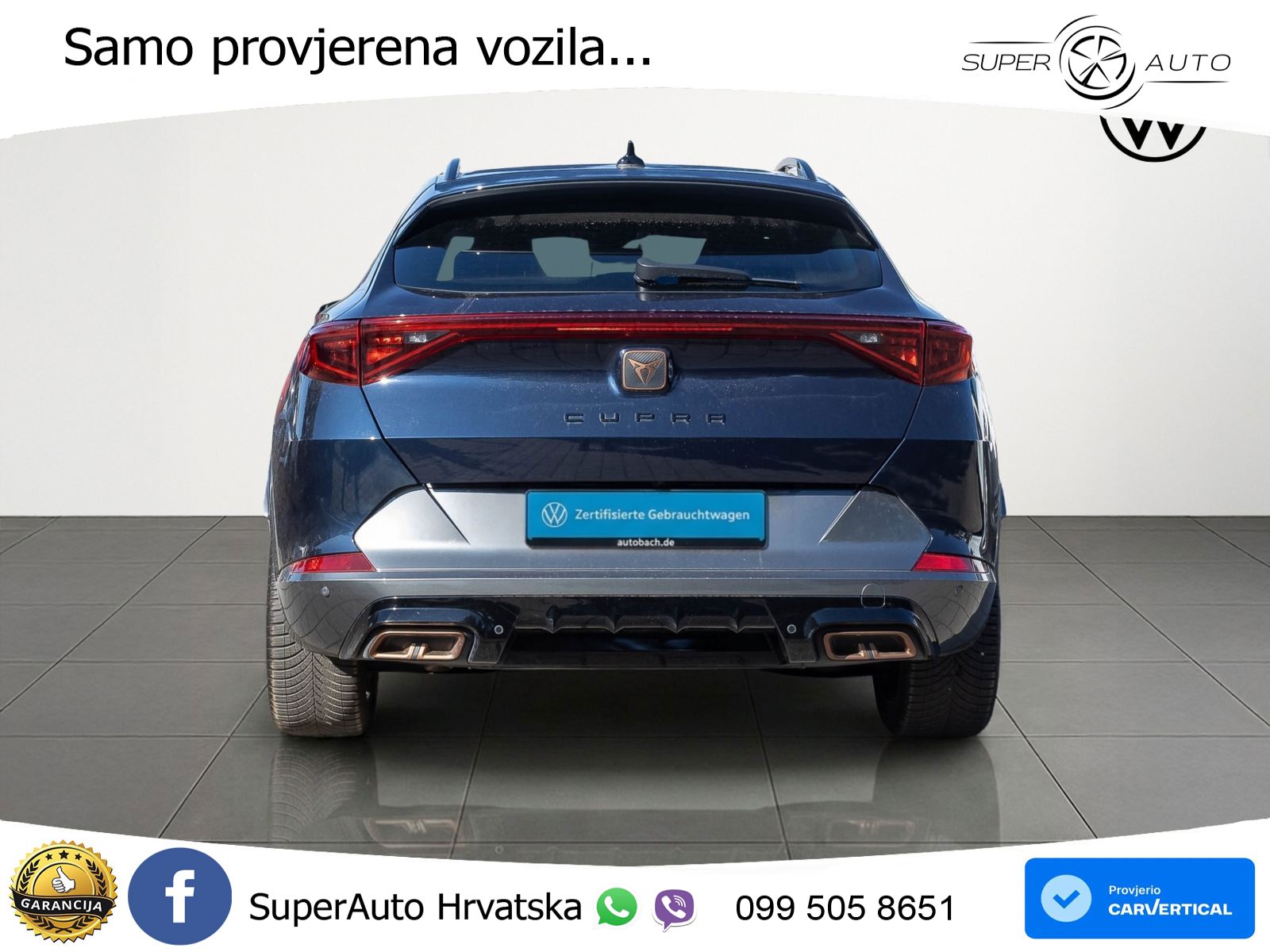 Cupra Formentor 1.4 TSI (245 KS) e-Hybrid DSG VZ LED+GR SJED+ACC