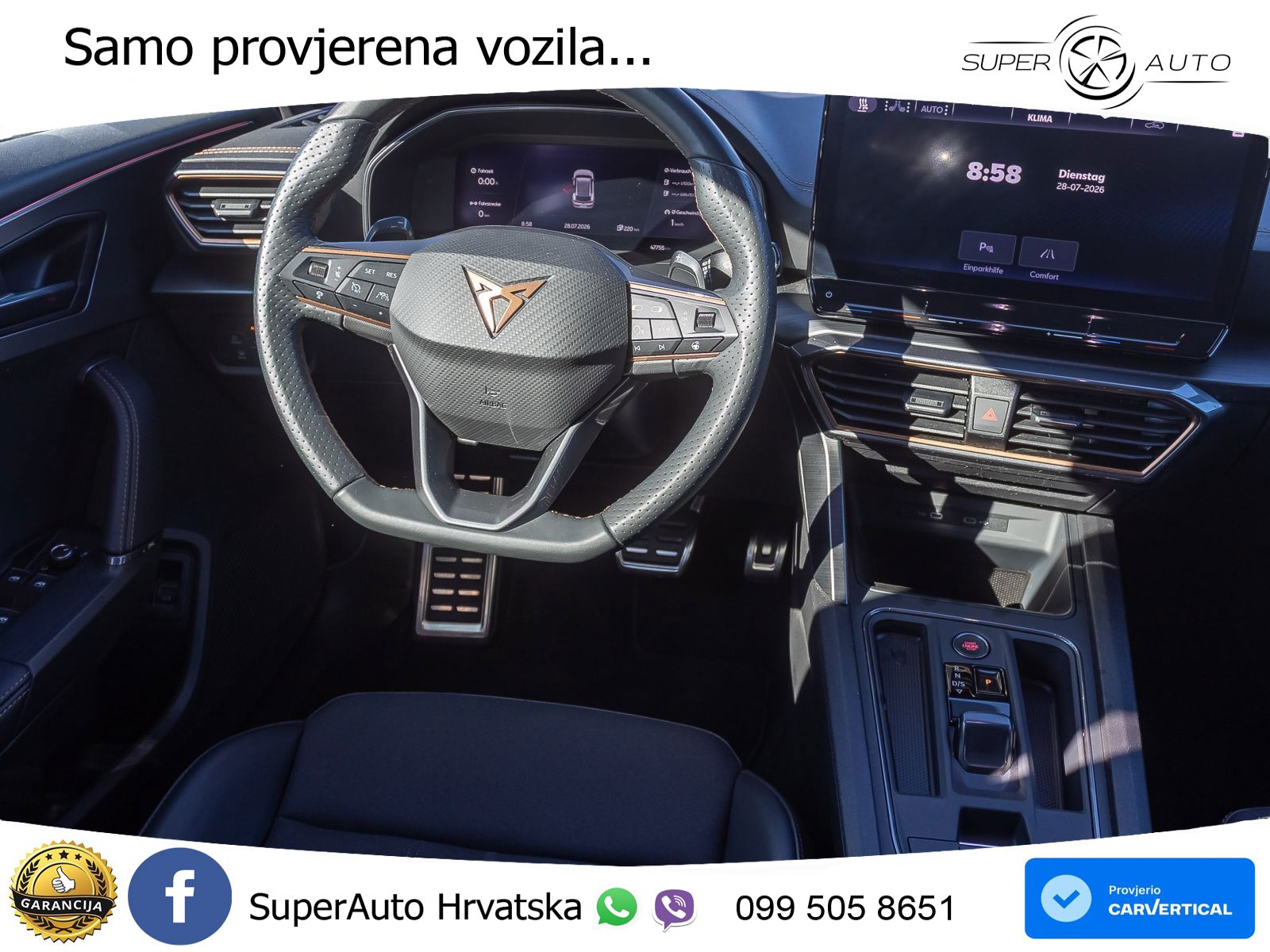 Cupra Formentor 1.4 TSI (245 KS) e-Hybrid DSG VZ LED+GR SJED+ACC