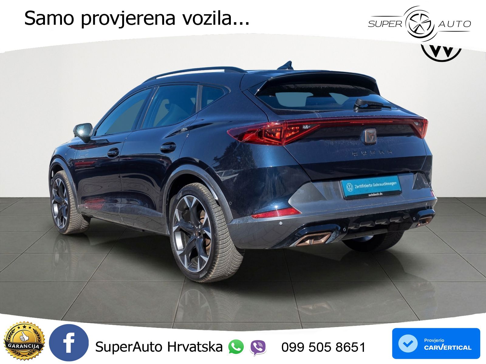 Cupra Formentor 1.4 TSI (245 KS) e-Hybrid DSG VZ LED+GR SJED+ACC
