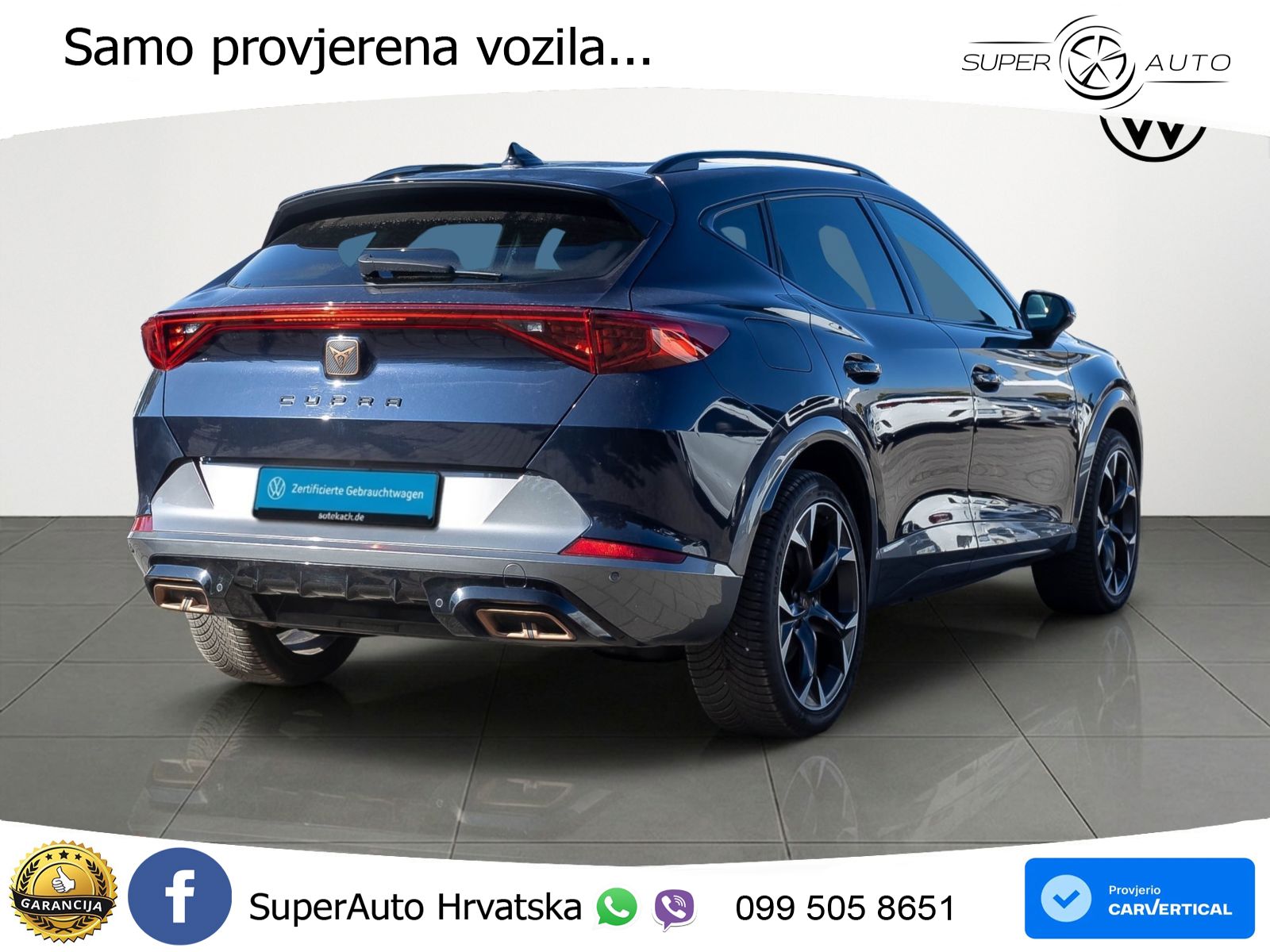 Cupra Formentor 1.4 TSI (245 KS) e-Hybrid DSG VZ LED+GR SJED+ACC