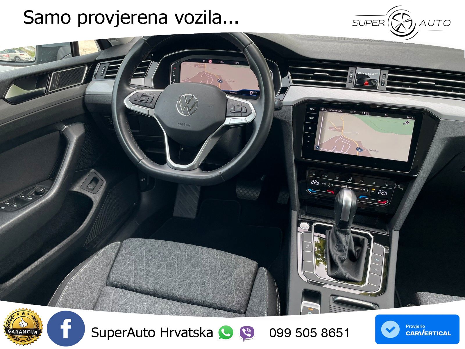 Volkswagen Passat Variant 2.0 TDI (122 KS) DSG Business LED+GR SJED+ACC