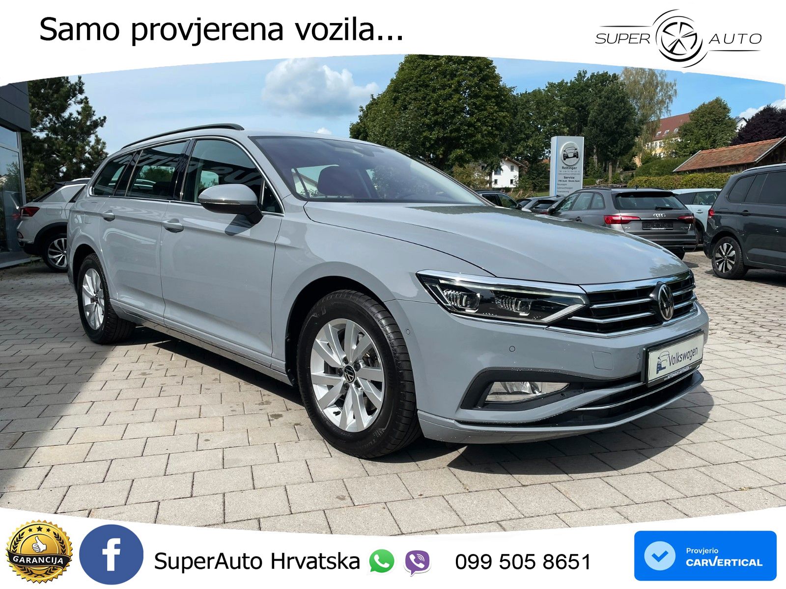 Volkswagen Passat Variant 2.0 TDI (122 KS) DSG Business LED+GR SJED+ACC