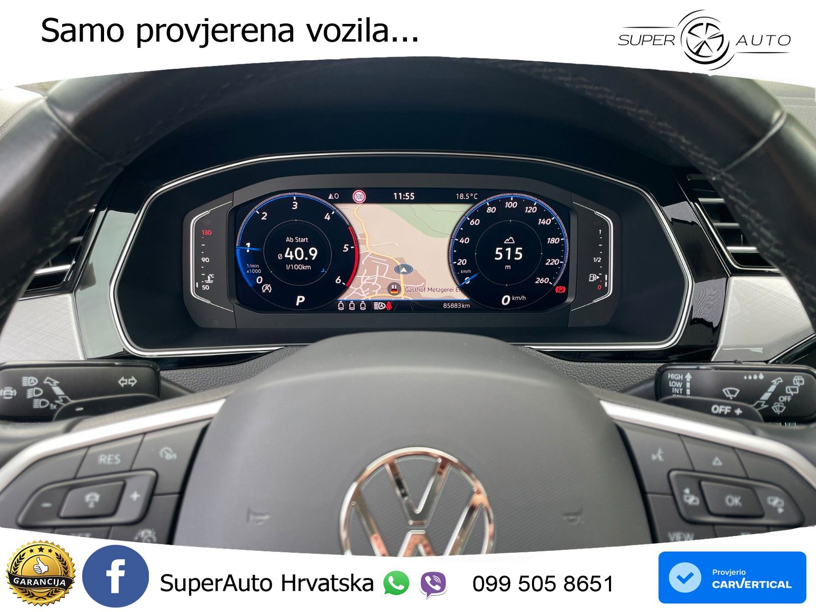 Volkswagen Passat Variant 2.0 TDI (122 KS) DSG Business LED+GR SJED+ACC