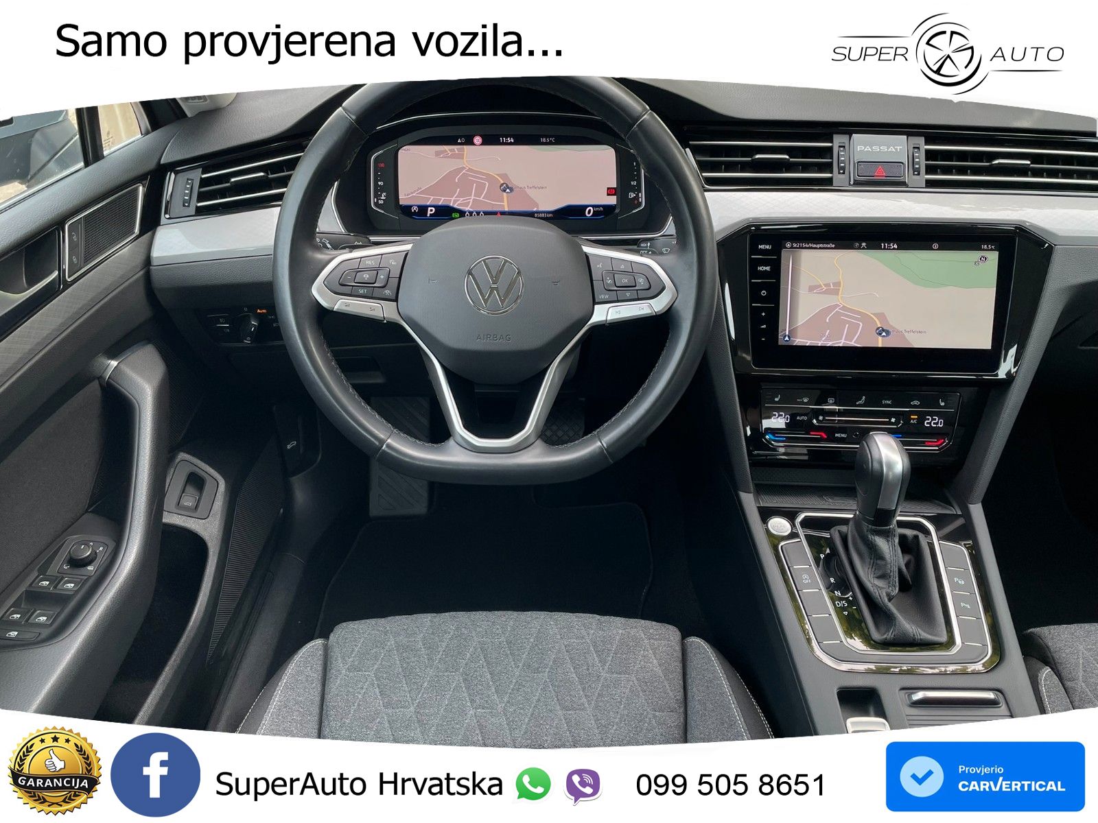 Volkswagen Passat Variant 2.0 TDI (122 KS) DSG Business LED+GR SJED+ACC