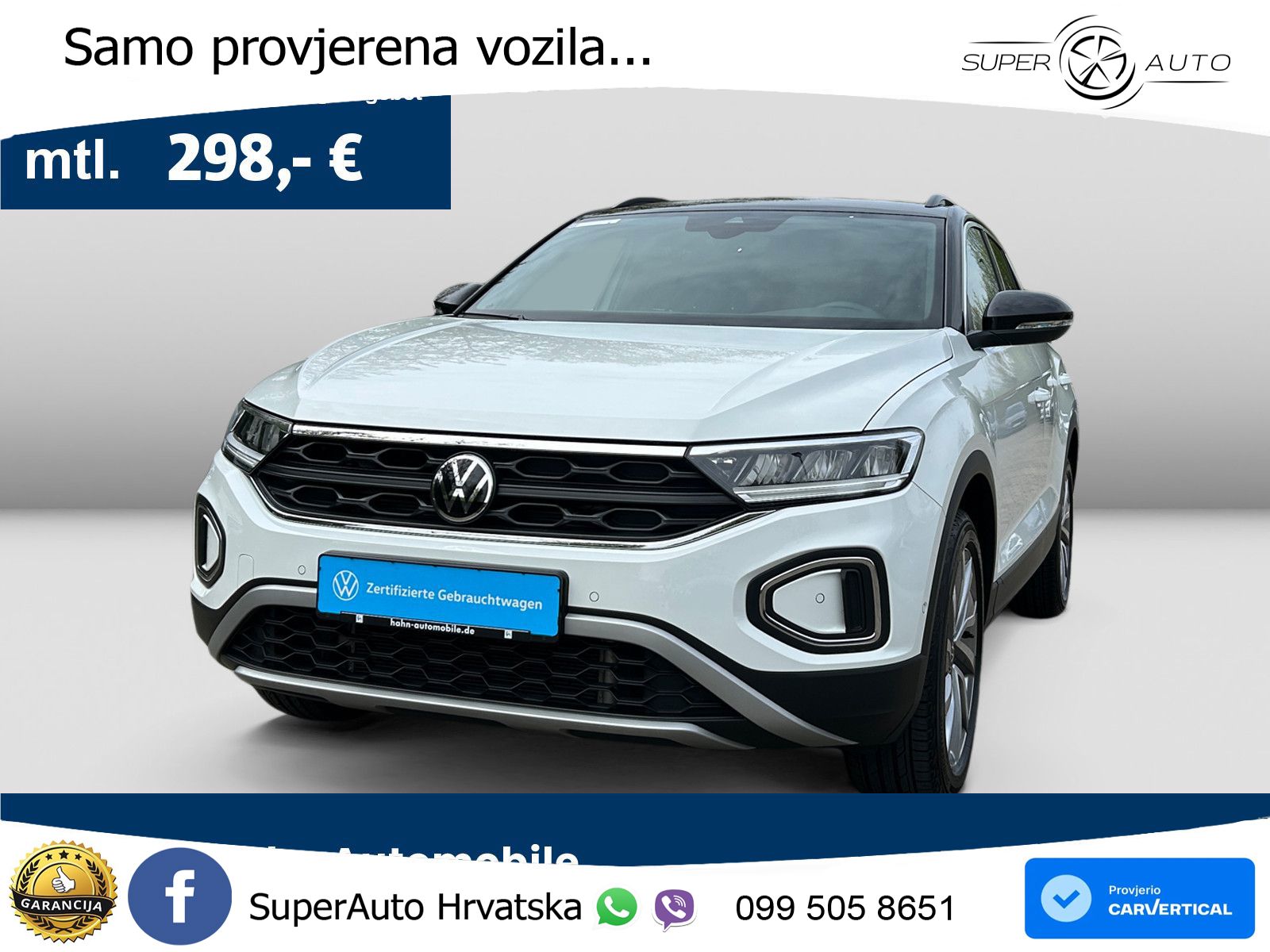 Volkswagen T-Roc I 1.5 TSI (150 KS) DSG LED+GR SJED+ACC