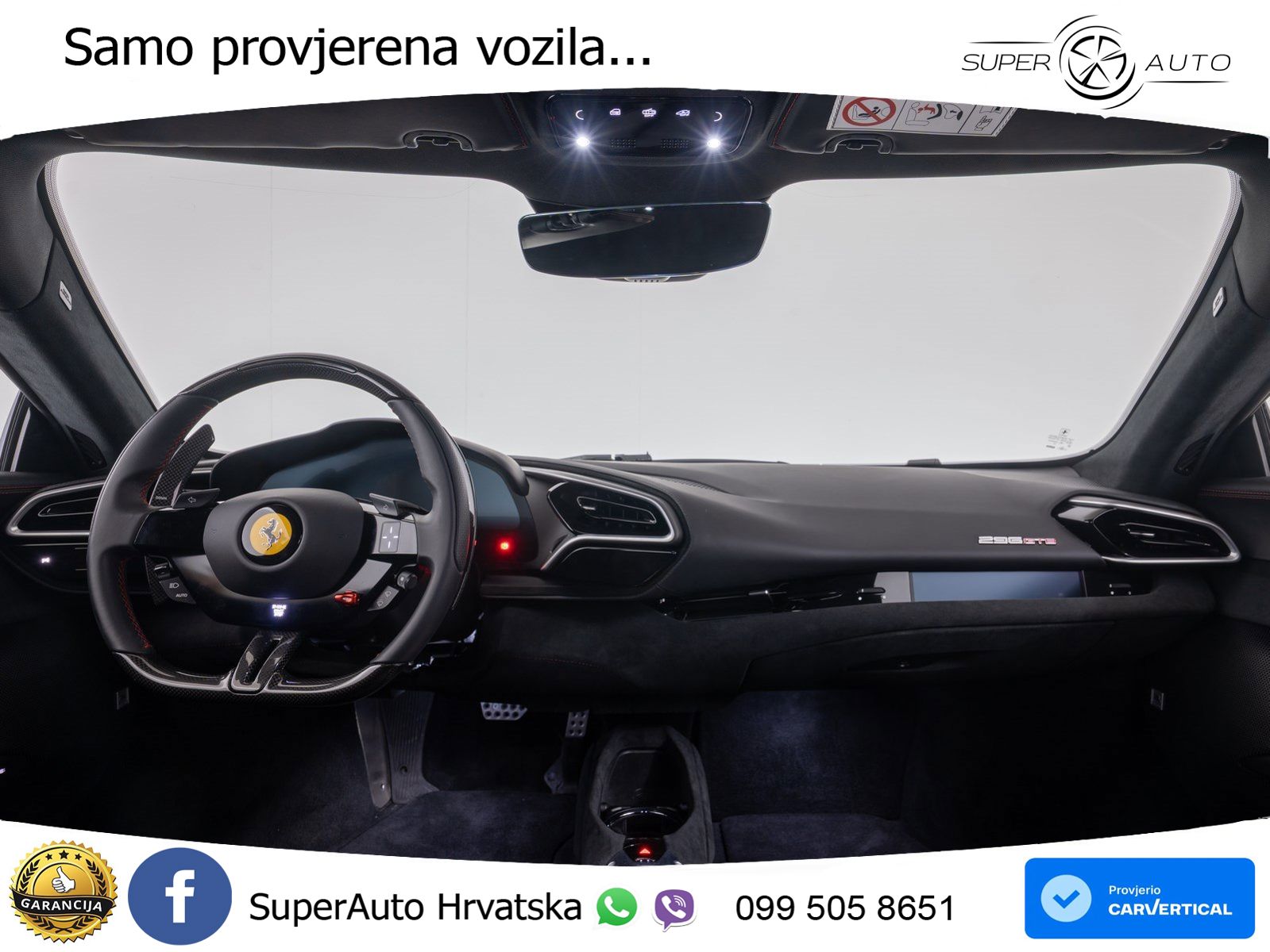 Ferrari 296 GTB 3.0 V6 (830 KS) F1 DCT
