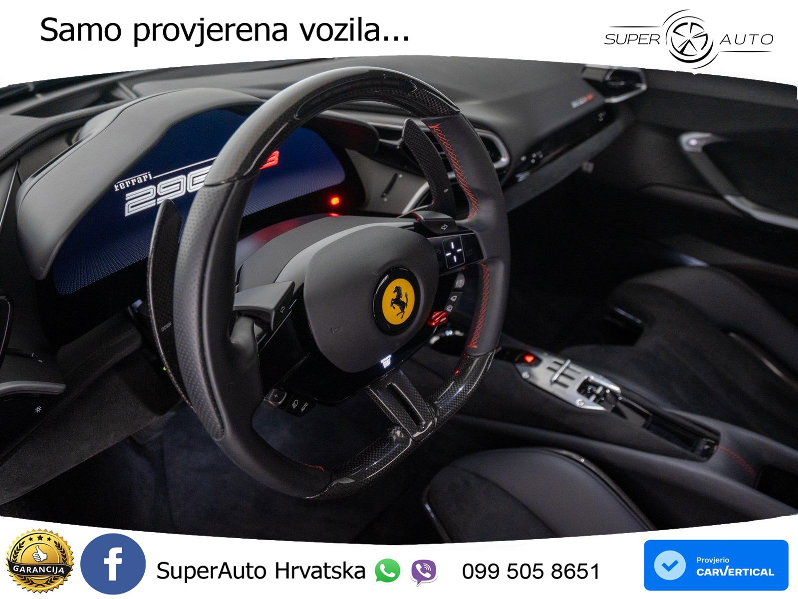 Ferrari 296 GTB 3.0 V6 (830 KS) F1 DCT