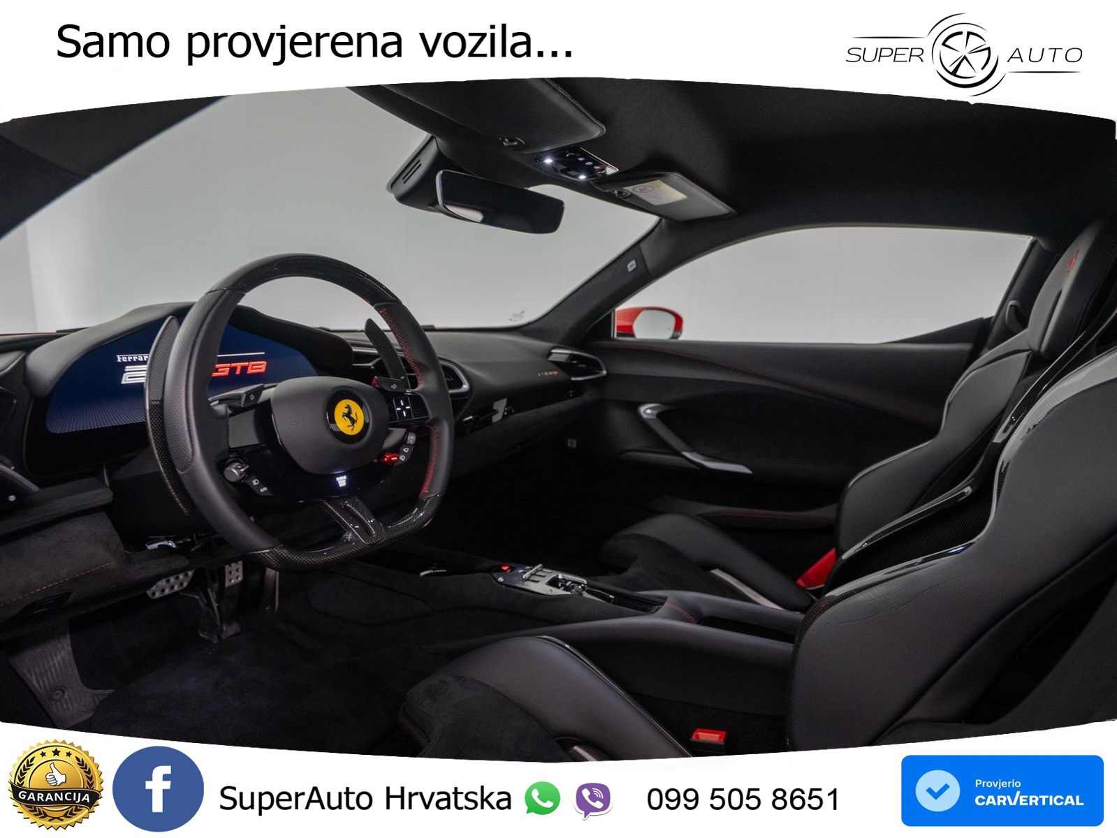 Ferrari 296 GTB 3.0 V6 (830 KS) F1 DCT