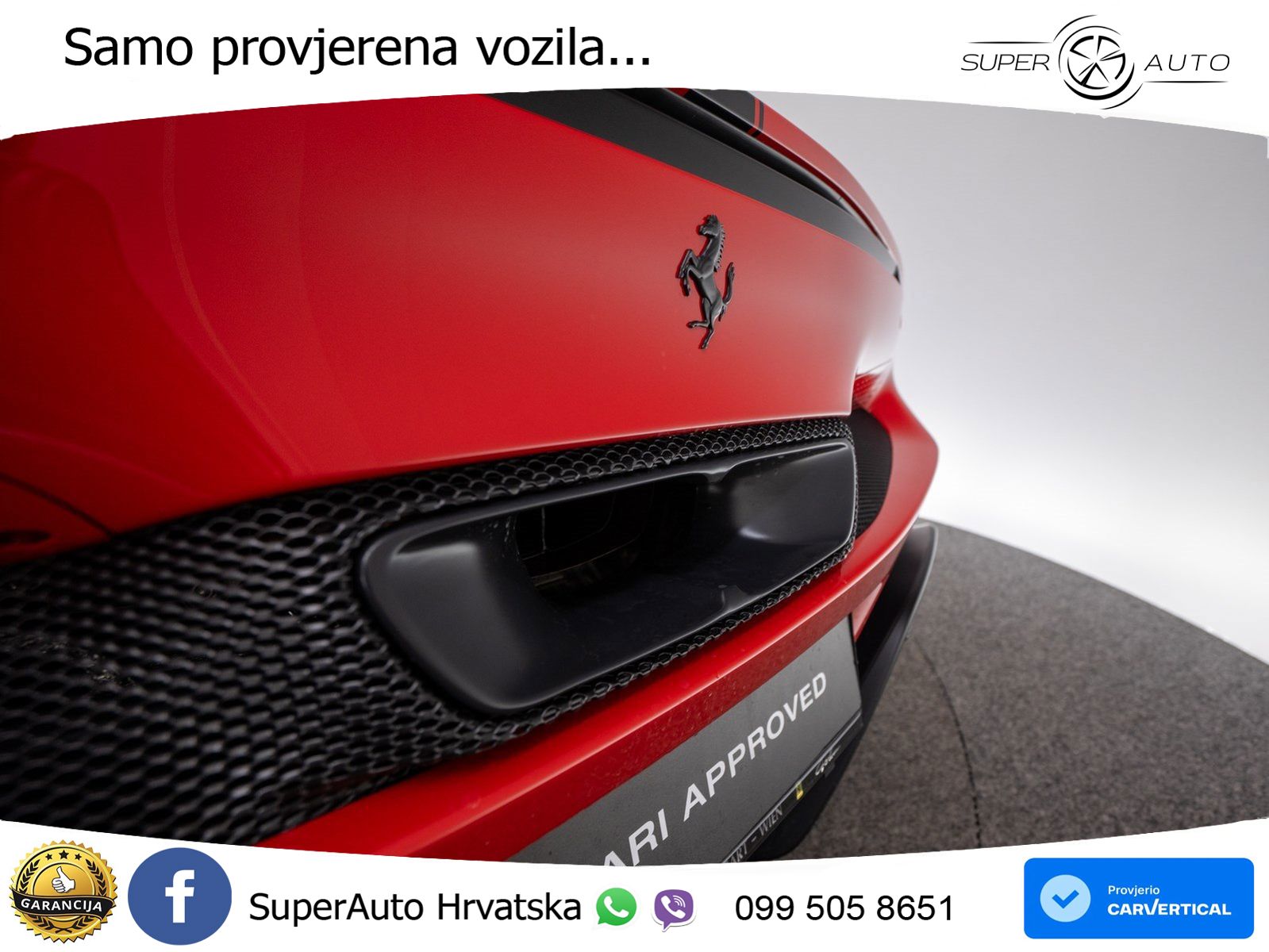 Ferrari 296 GTB 3.0 V6 (830 KS) F1 DCT