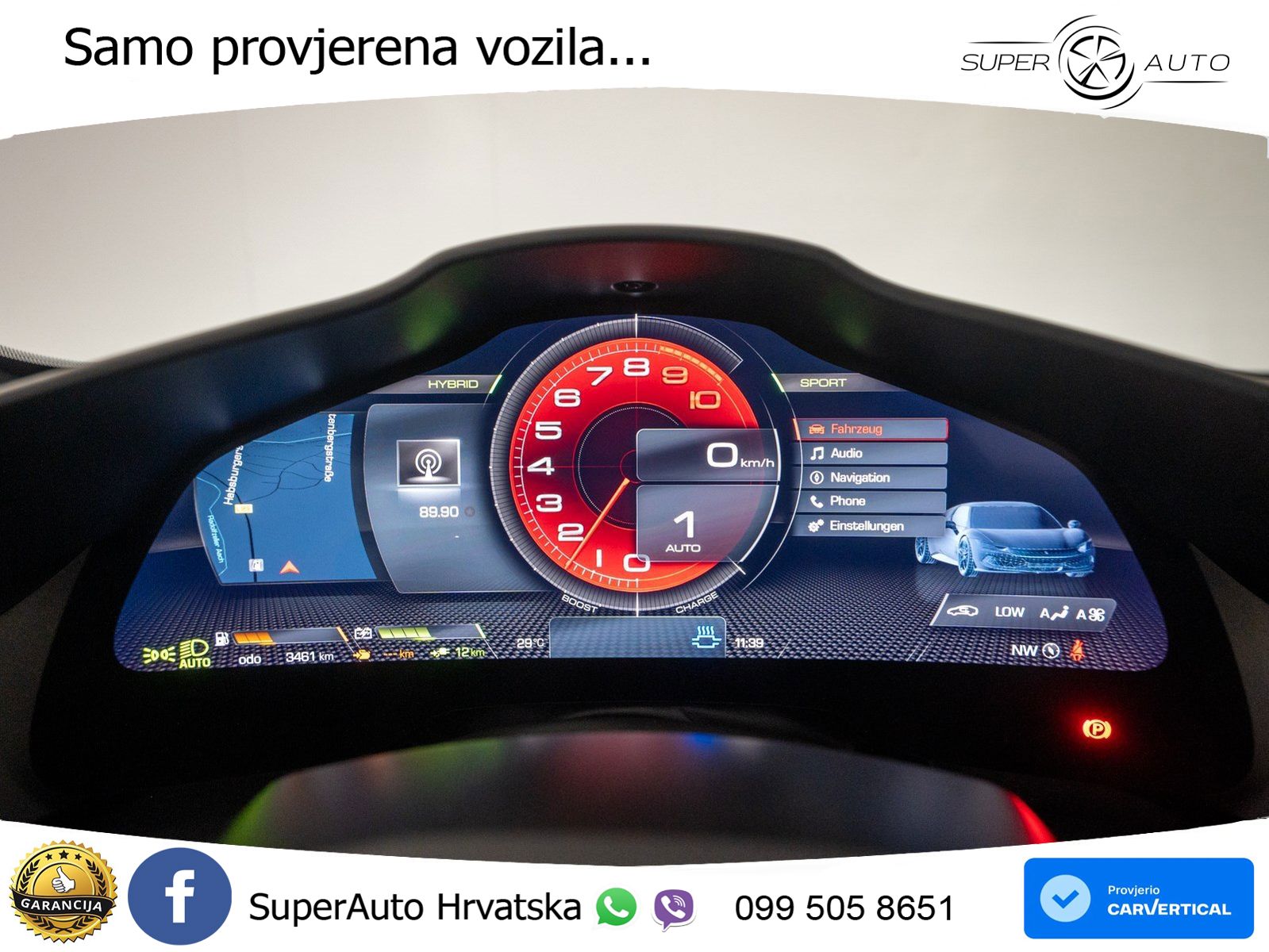 Ferrari 296 GTB 3.0 V6 (830 KS) F1 DCT