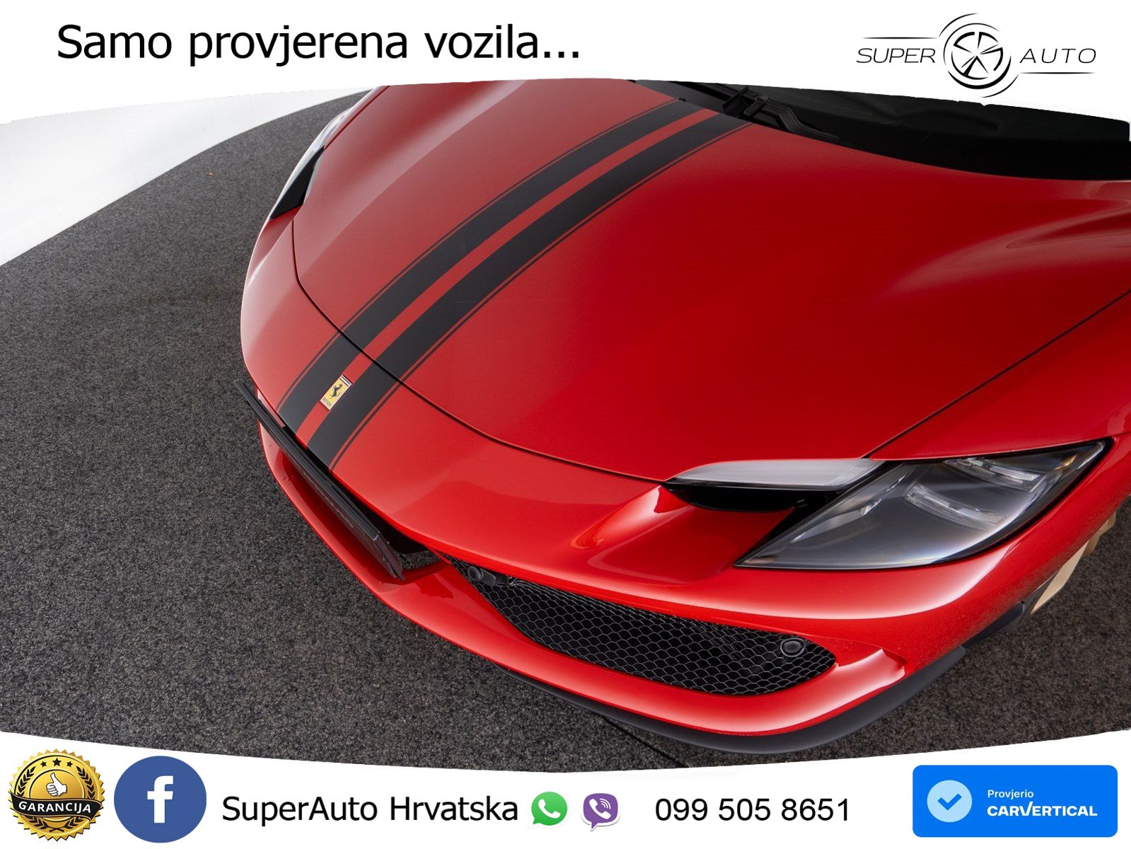 Ferrari 296 GTB 3.0 V6 (830 KS) F1 DCT