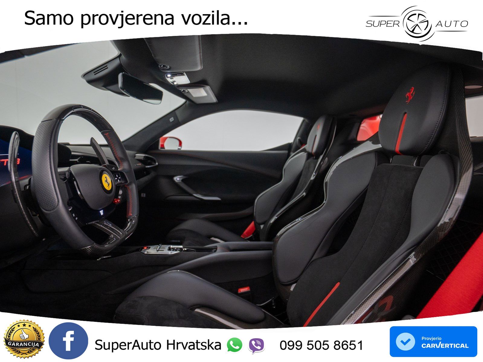 Ferrari 296 GTB 3.0 V6 (830 KS) F1 DCT