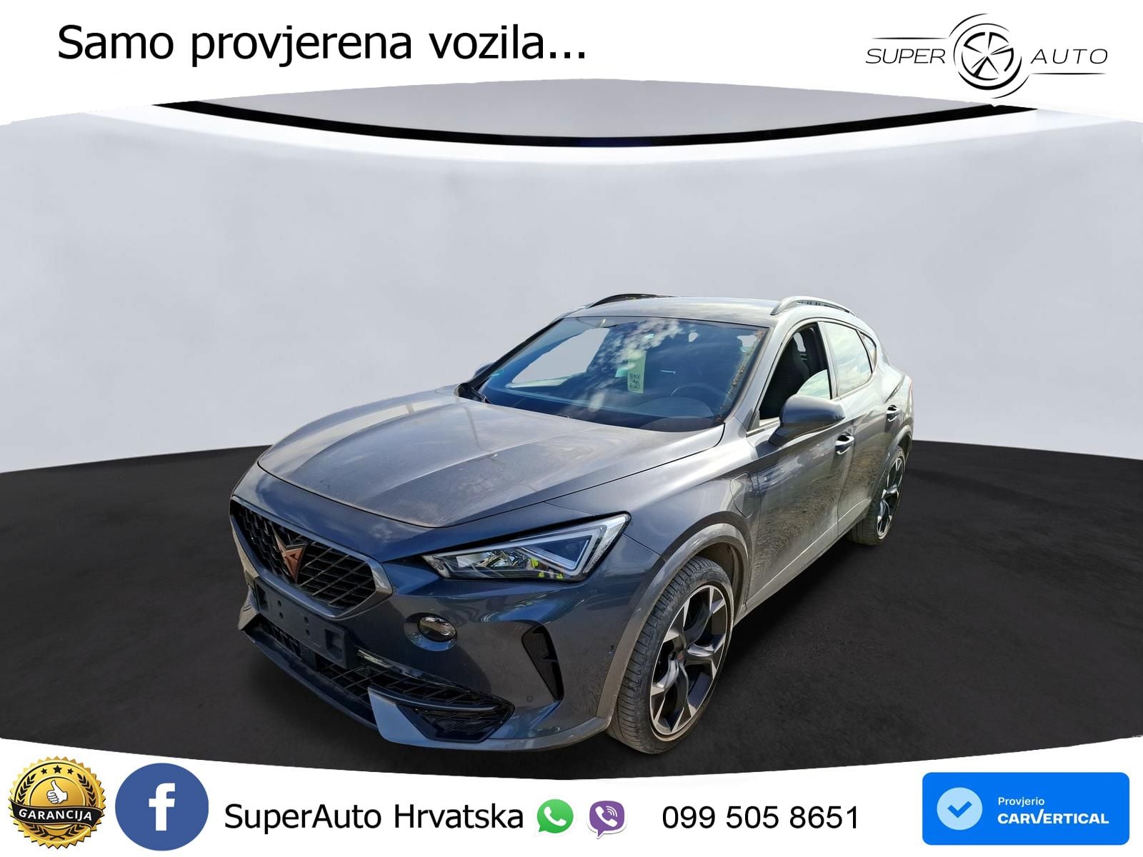 Cupra Formentor 1.4 TSI (245 KS) e-Hybrid DSG VZ LED+GR SJED+ACC