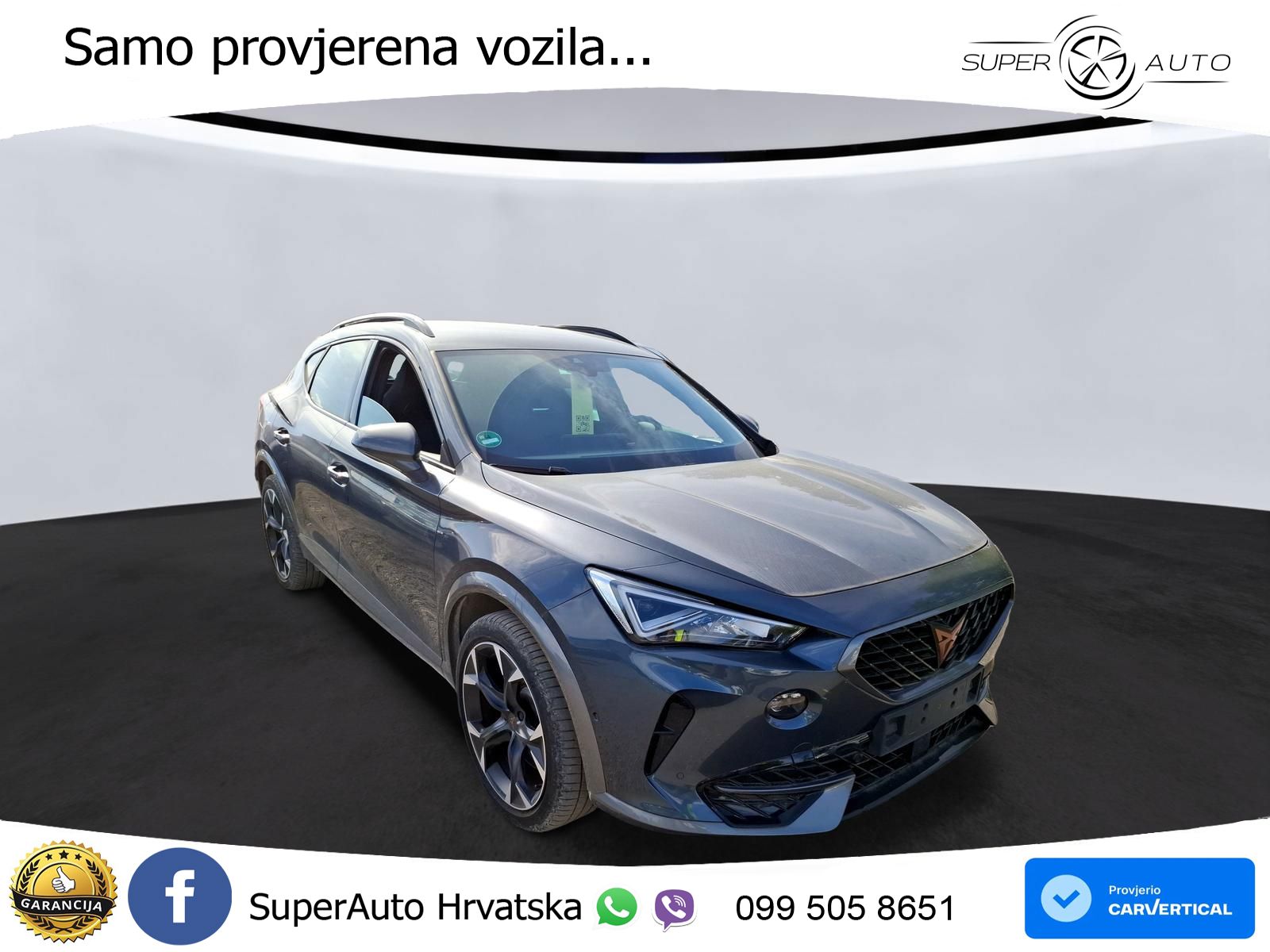 Cupra Formentor 1.4 TSI (245 KS) e-Hybrid DSG VZ LED+GR SJED+ACC