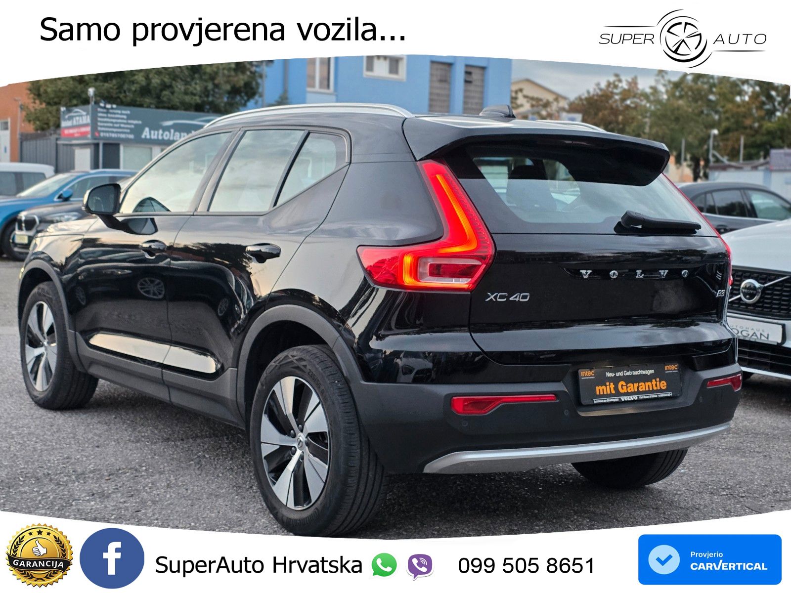 Volvo XC40 2.0 B3 163 KS Automatic LED+GR SJED+ACC