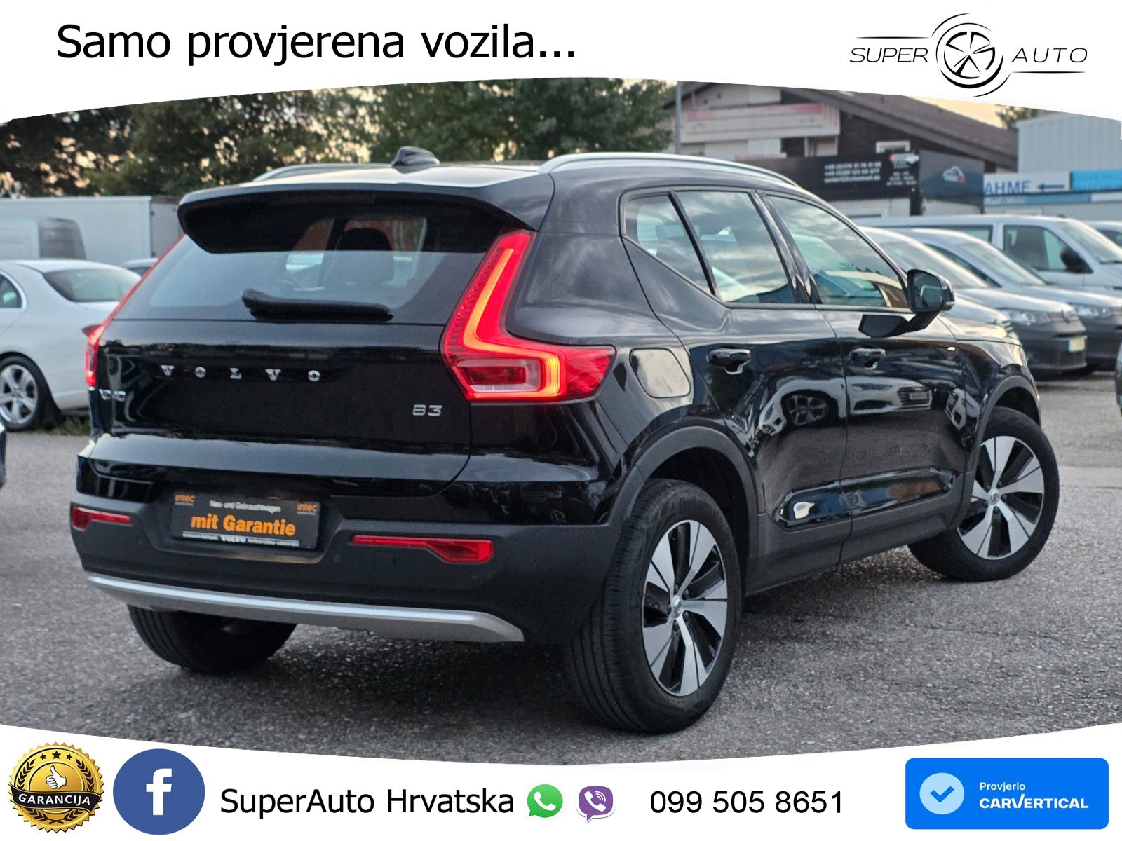 Volvo XC40 2.0 B3 163 KS Automatic LED+GR SJED+ACC