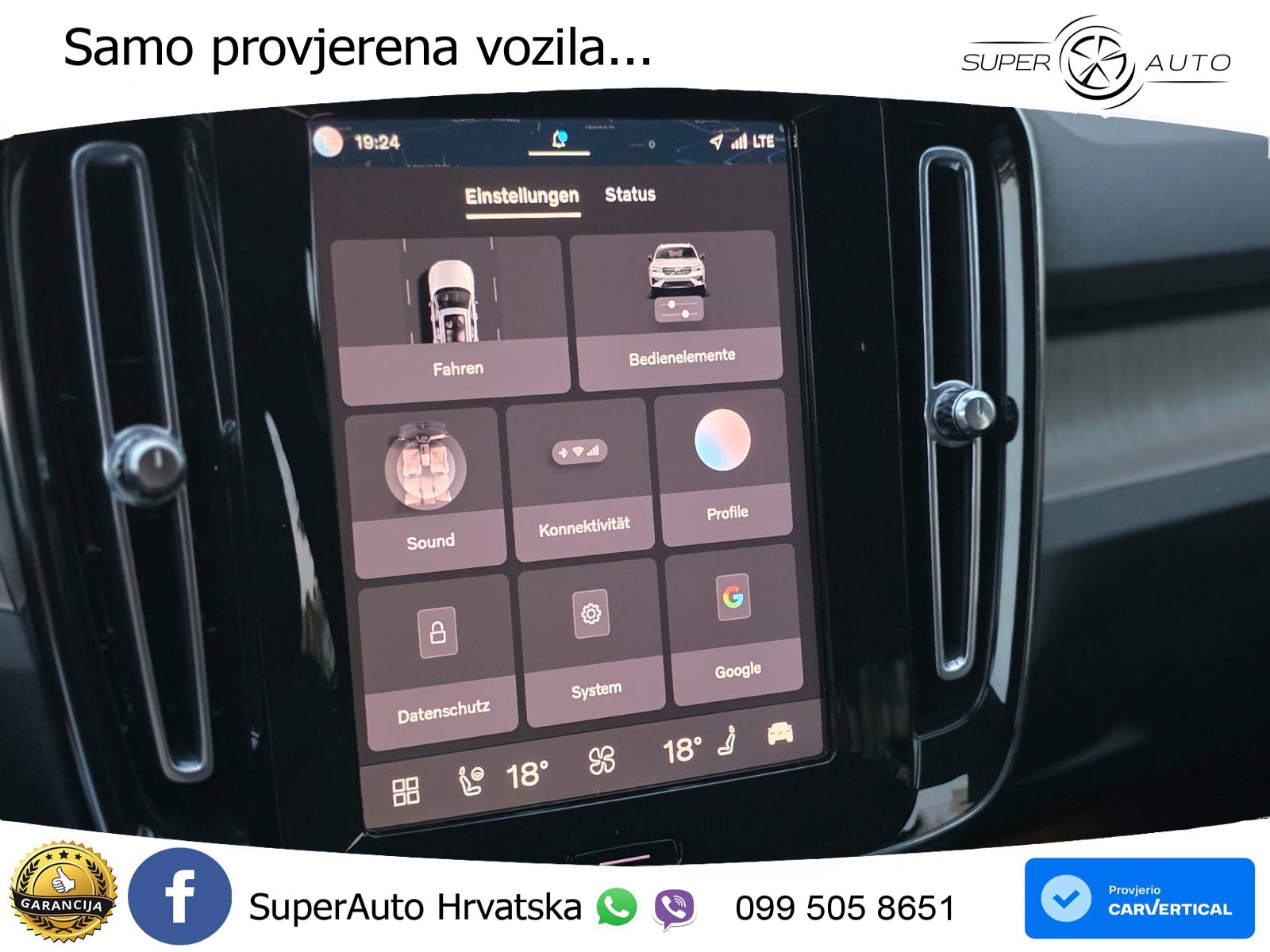 Volvo XC40 2.0 B3 163 KS Automatic LED+GR SJED+ACC