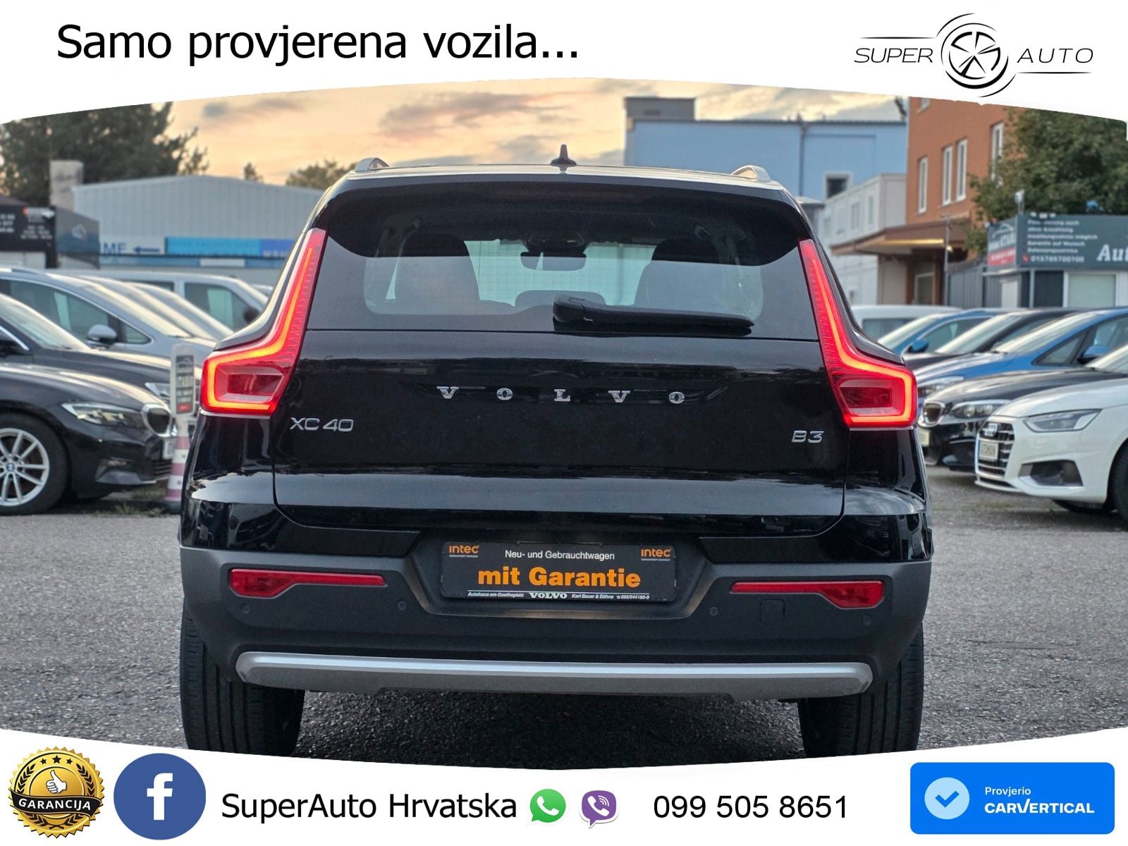 Volvo XC40 2.0 B3 163 KS Automatic LED+GR SJED+ACC