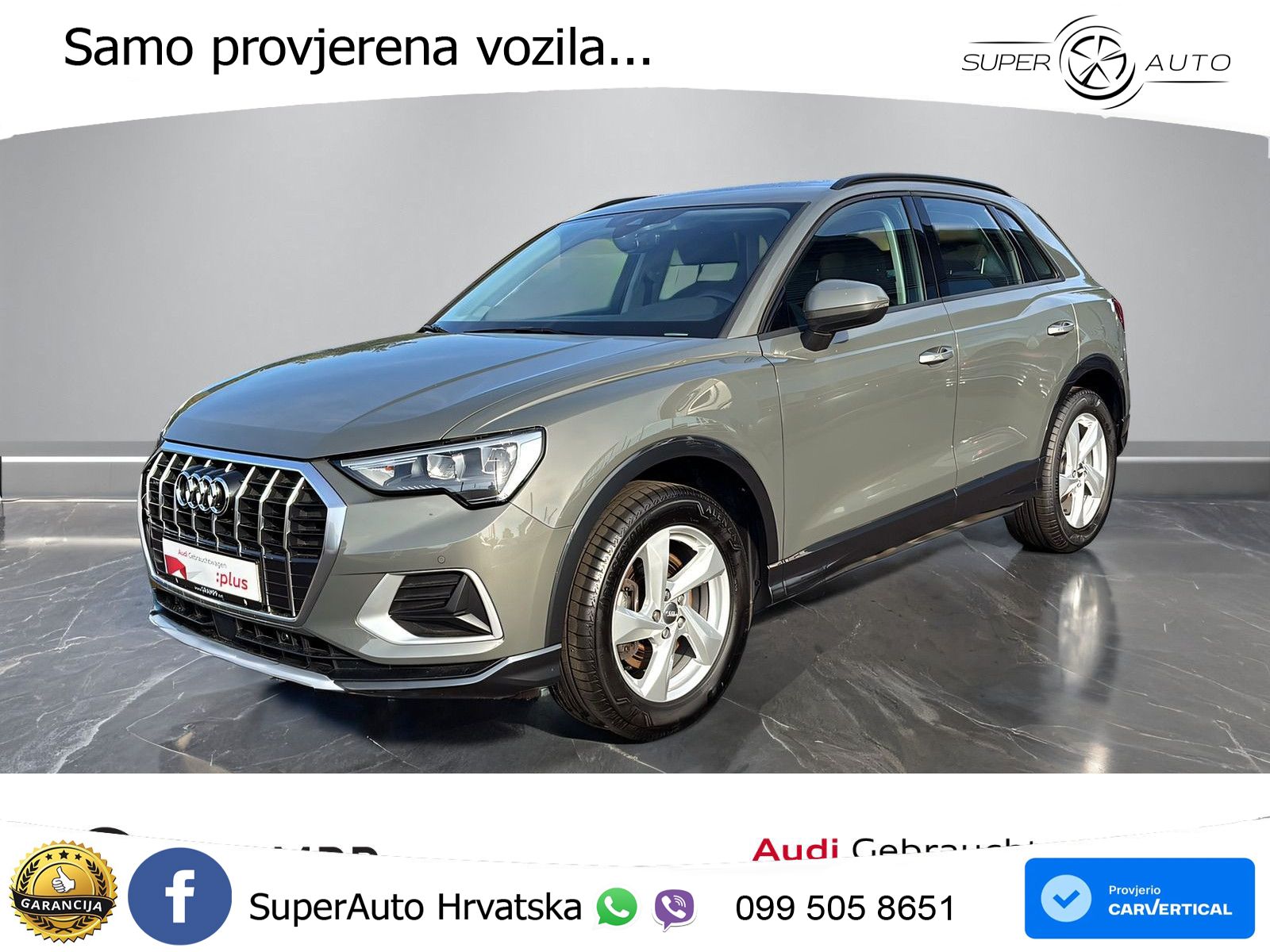 Audi Q3 40 TDI (190 KS) quattro S tronic advanced LED+GR SJED+ACC