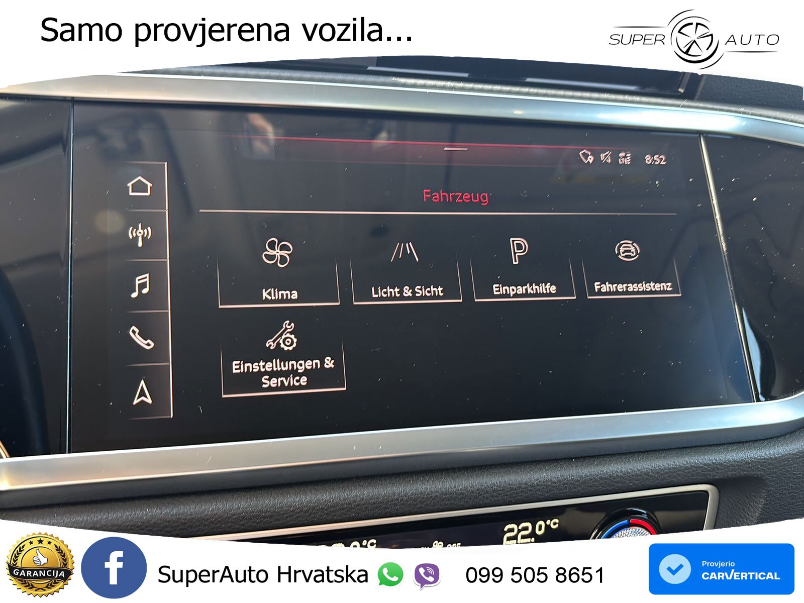 Audi Q3 40 TDI (190 KS) quattro S tronic advanced LED+GR SJED+ACC