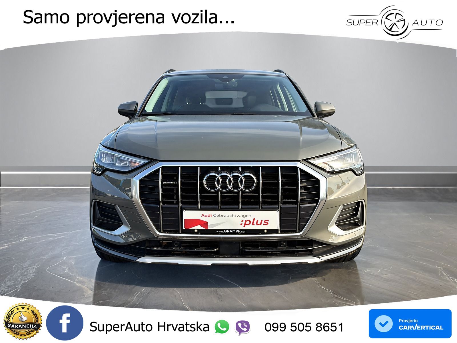 Audi Q3 40 TDI (190 KS) quattro S tronic advanced LED+GR SJED+ACC