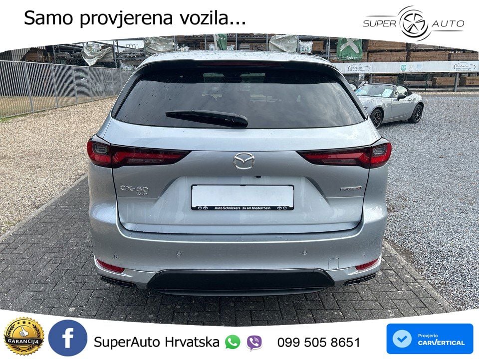 Mazda CX-60 3.3 e-Skyactiv D (254 KS) AWD Automatic LED+ACC