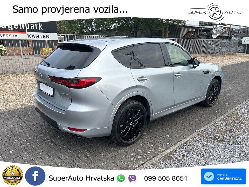 Mazda CX-60 3.3 e-Skyactiv D (254 KS) AWD Automatic LED+ACC