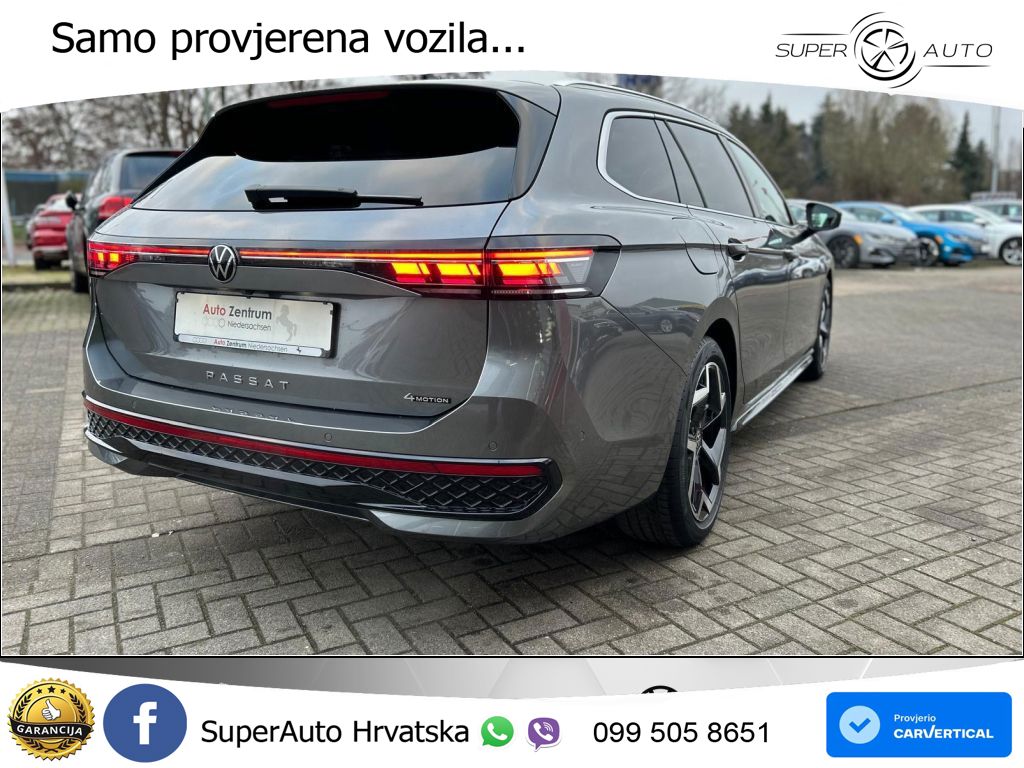 Volkswagen Passat Variant 2.0 TSI (265 KS) 4MOTION DSG R-Line LED+GR SJED+ACC