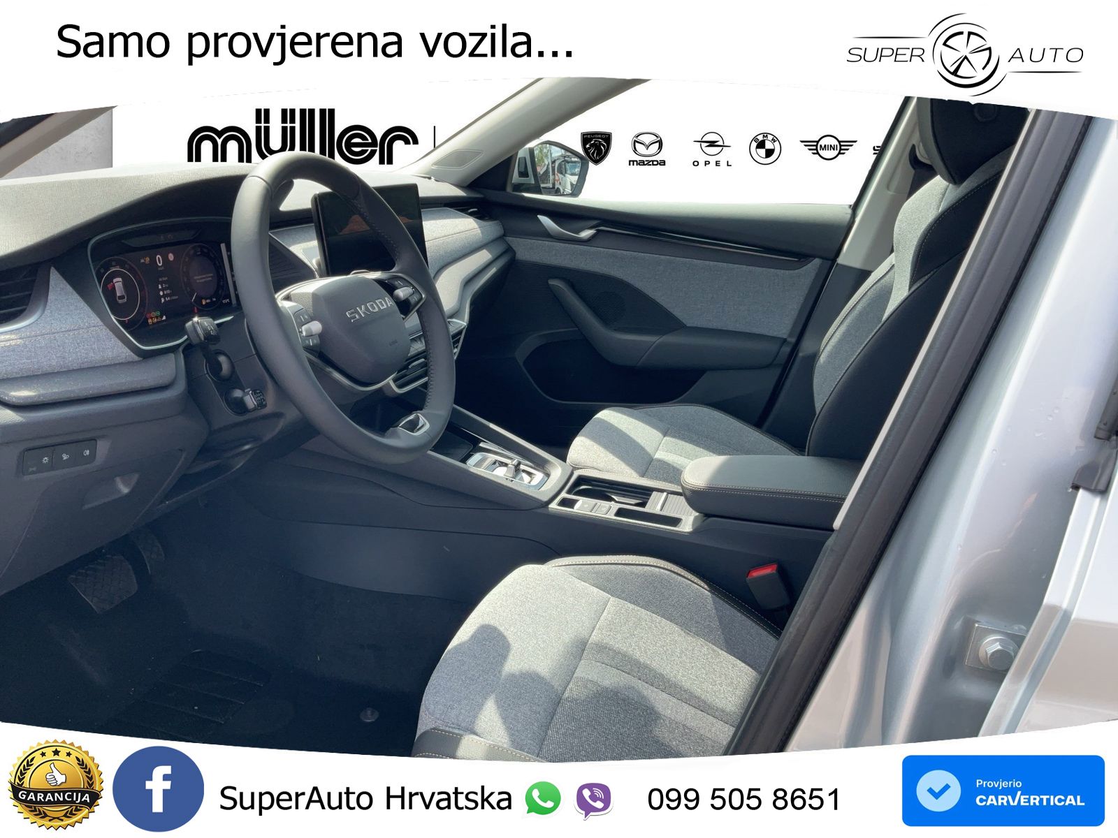 Škoda Octavia Combi 2.0 TDI (150 KS) DSG LED+GR SJED+ACC