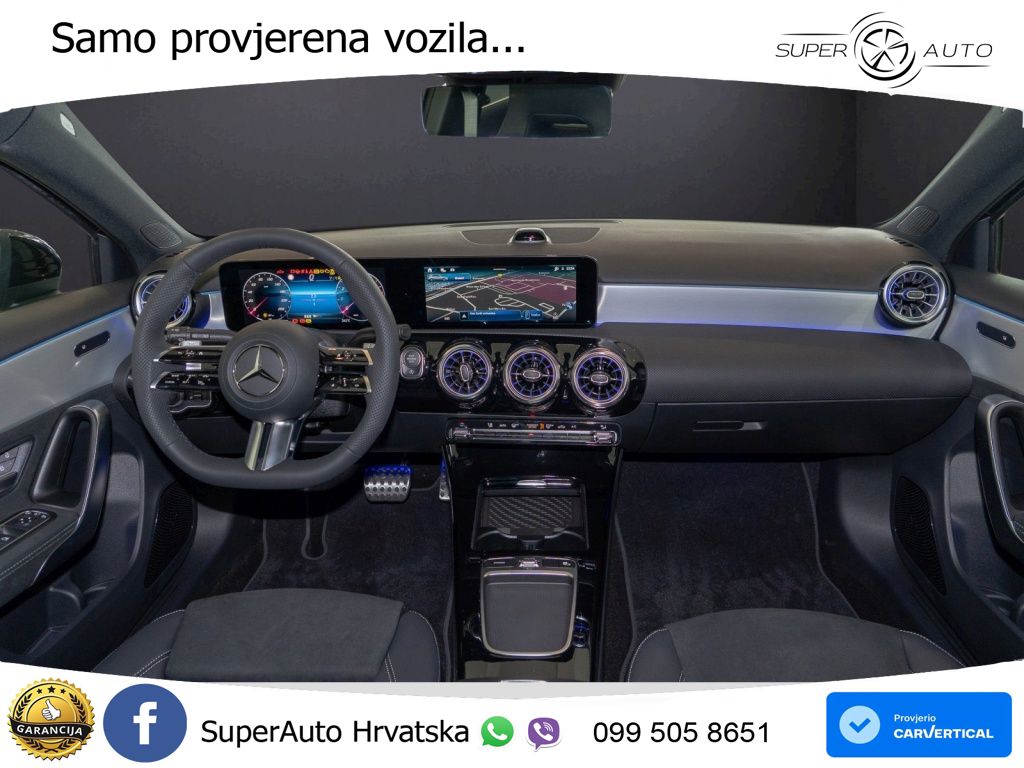 Mercedes-Benz A 200 7G-DCT ACC+GR SJED+360+PANO