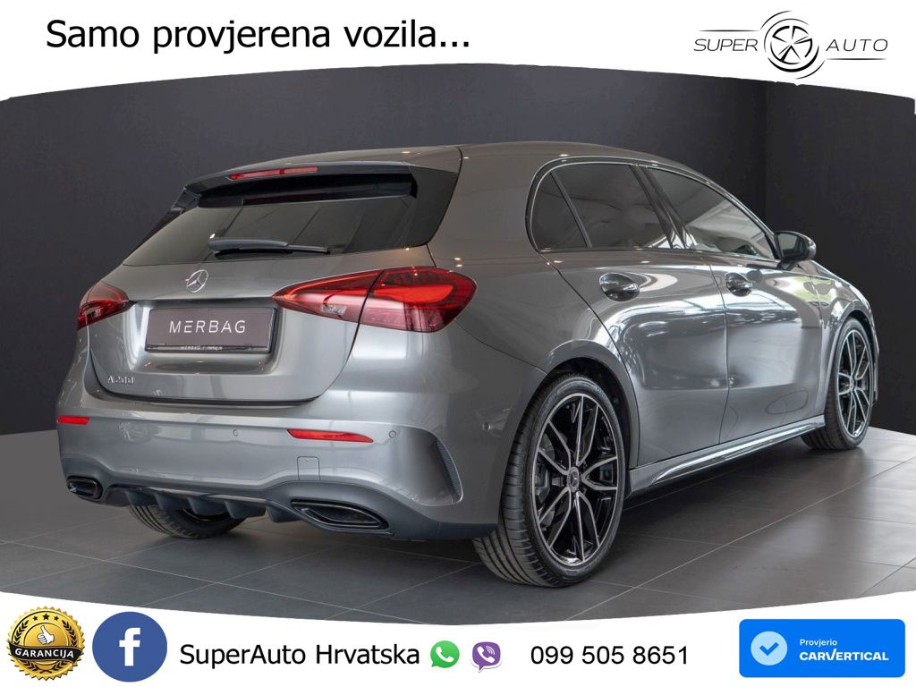 Mercedes-Benz A 200 7G-DCT ACC+GR SJED+360+PANO