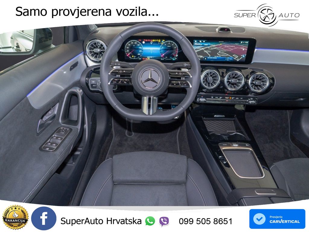Mercedes-Benz A 200 7G-DCT ACC+GR SJED+360+PANO