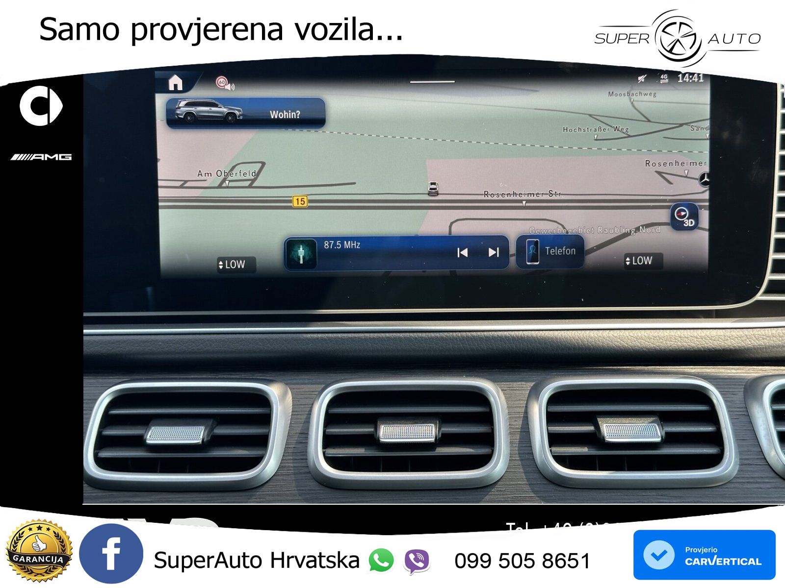 Mercedes-Benz GLS GLS 450d EQ Boost 4MATIC 9G-TRONIC AMG ACC+HEAD+4xGR SJED+360+PANO