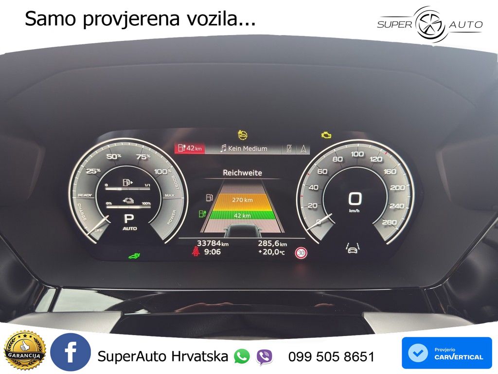 Audi A3 40 TFSIe (204 KS) S tronic advanced LED+GR SJED+ACC