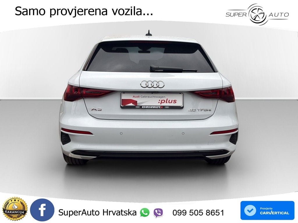 Audi A3 40 TFSIe (204 KS) S tronic advanced LED+GR SJED+ACC