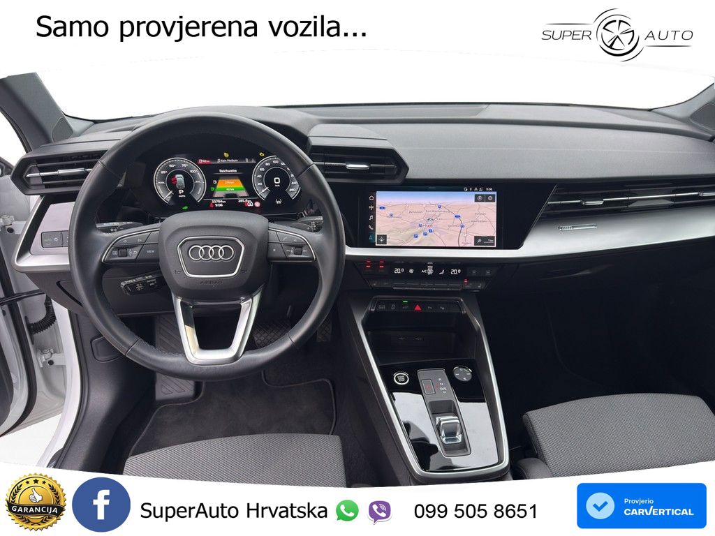 Audi A3 40 TFSIe (204 KS) S tronic advanced LED+GR SJED+ACC